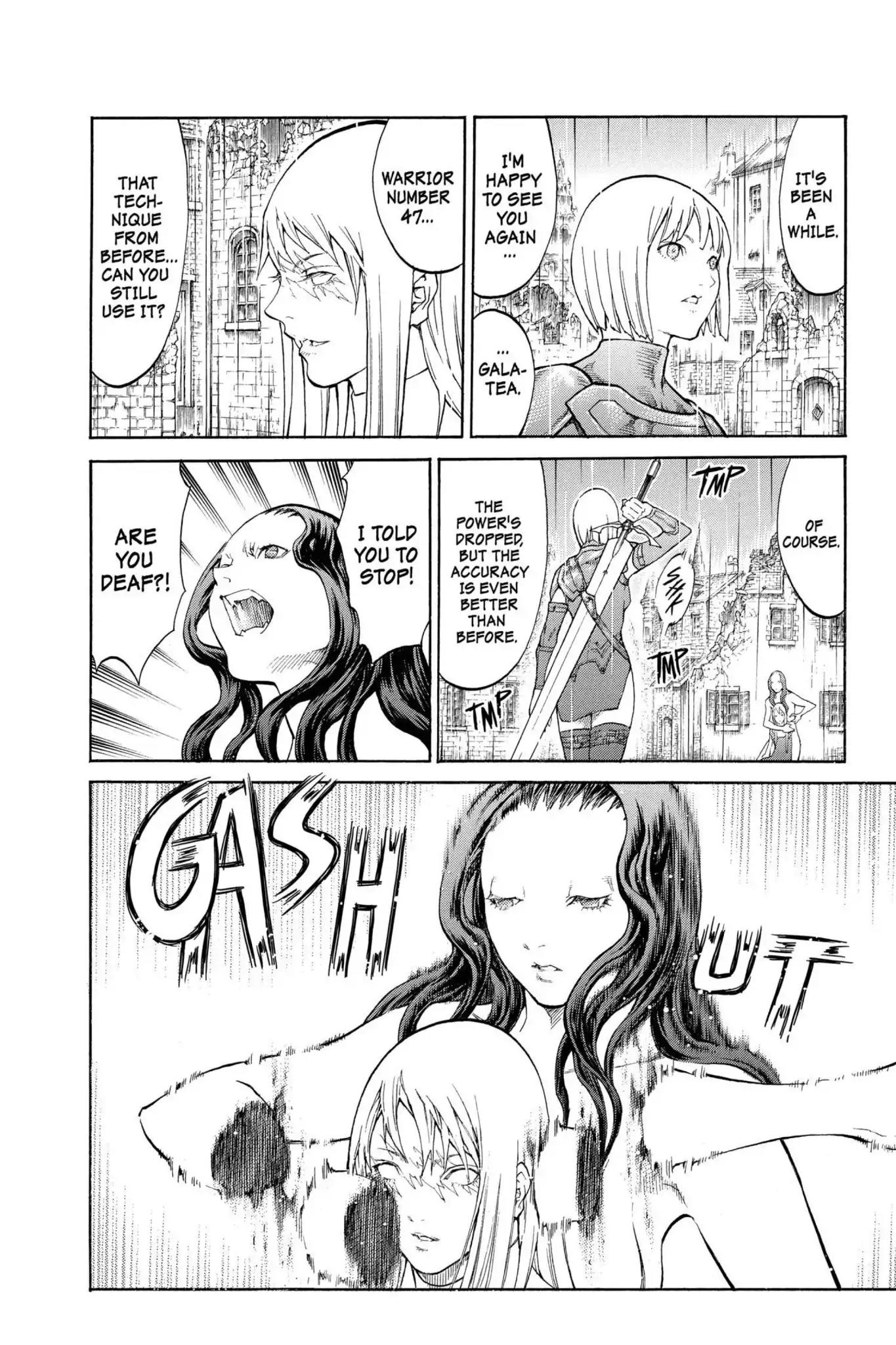 Claymore Chapter 78 page 31 - Chapter 78: Vol.15 Scene 78: Genesis of War, Part 1