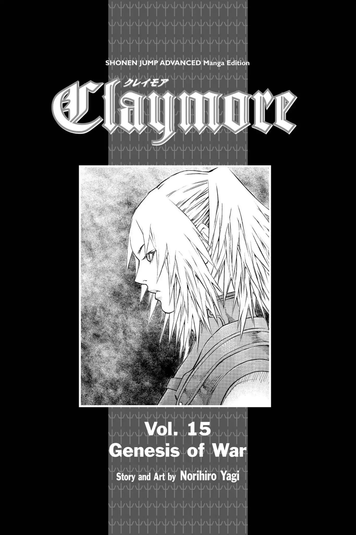 Claymore Chapter 78 page 4 - Chapter 78: Vol.15 Scene 78: Genesis of War, Part 1