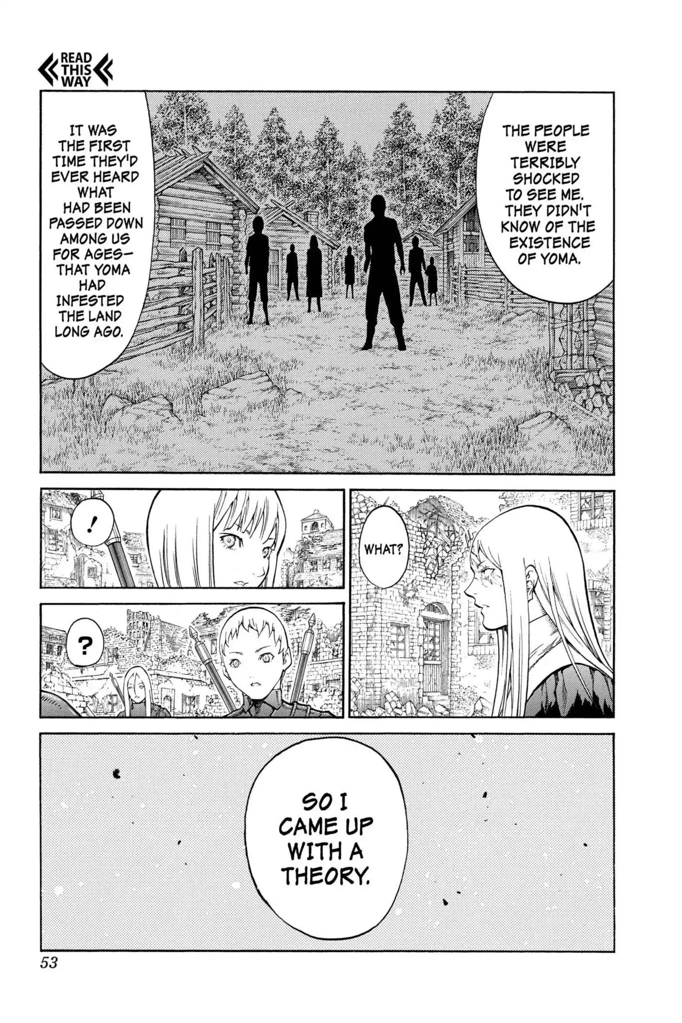 Claymore Chapter 79 page 15 - Chapter 79: Vol.15 Scene 79: Genesis of War, Part 2