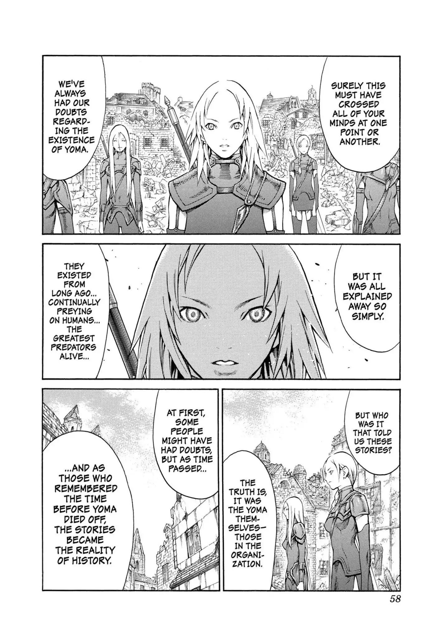 Claymore Chapter 79 page 19 - Chapter 79: Vol.15 Scene 79: Genesis of War, Part 2