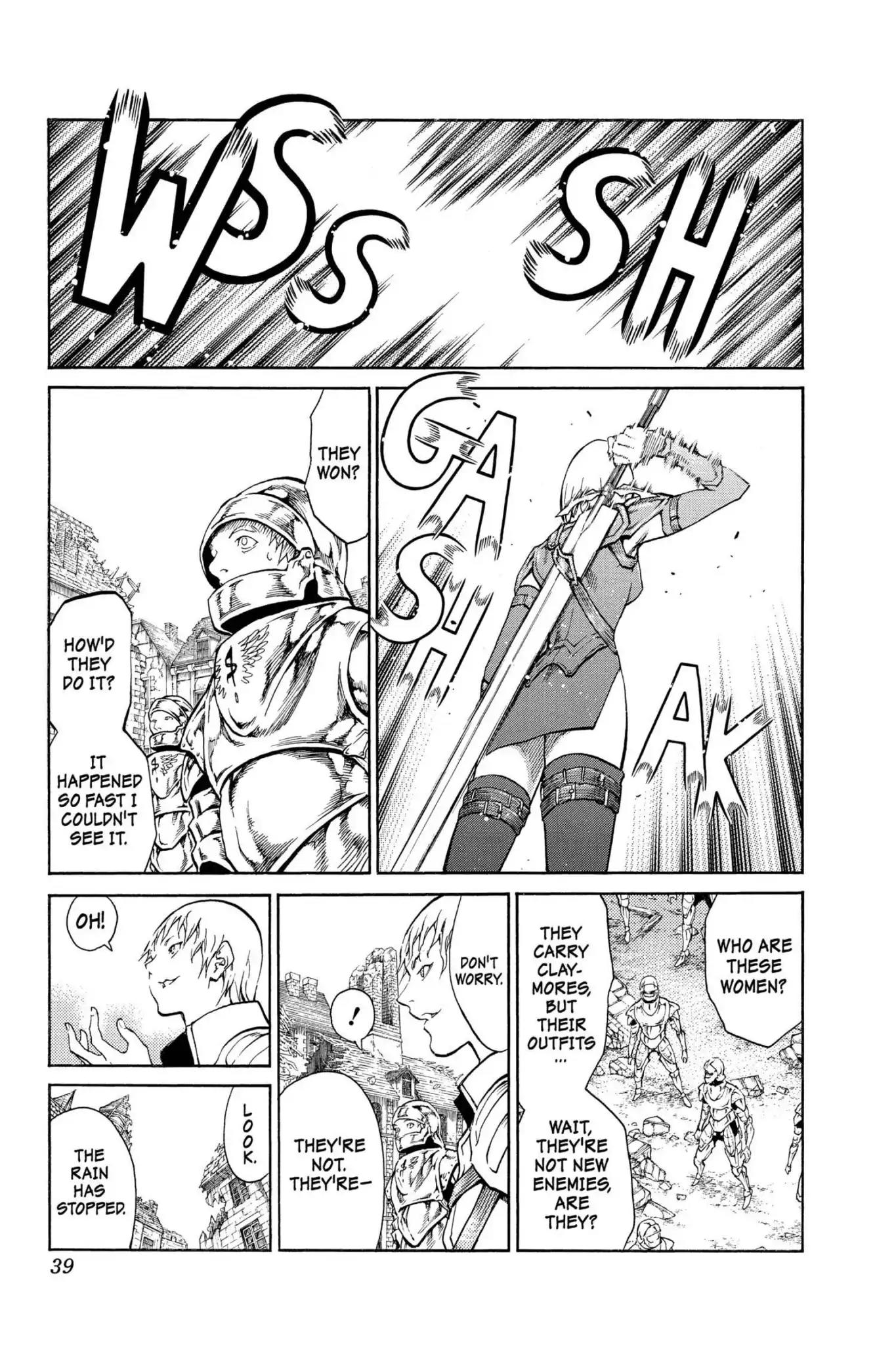 Claymore Chapter 79 page 2 - Chapter 79: Vol.15 Scene 79: Genesis of War, Part 2