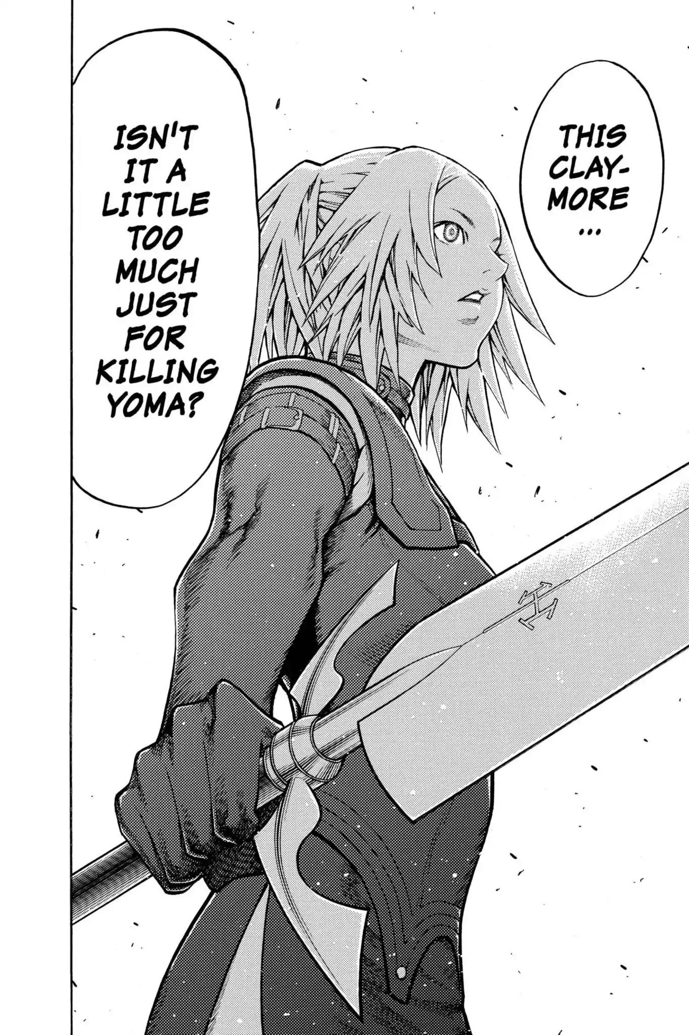 Claymore Chapter 79 page 21 - Chapter 79: Vol.15 Scene 79: Genesis of War, Part 2