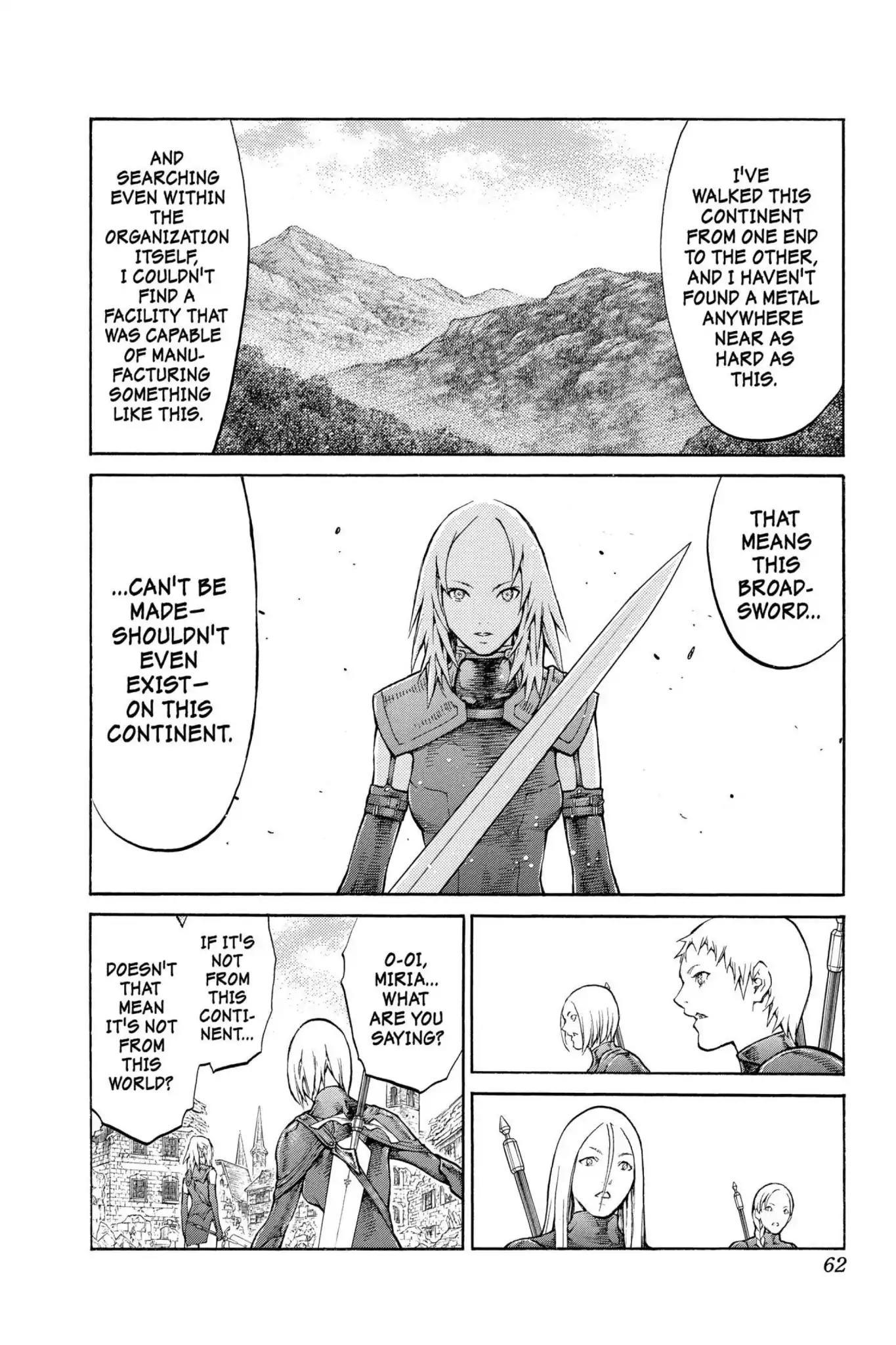 Claymore Chapter 79 page 23 - Chapter 79: Vol.15 Scene 79: Genesis of War, Part 2