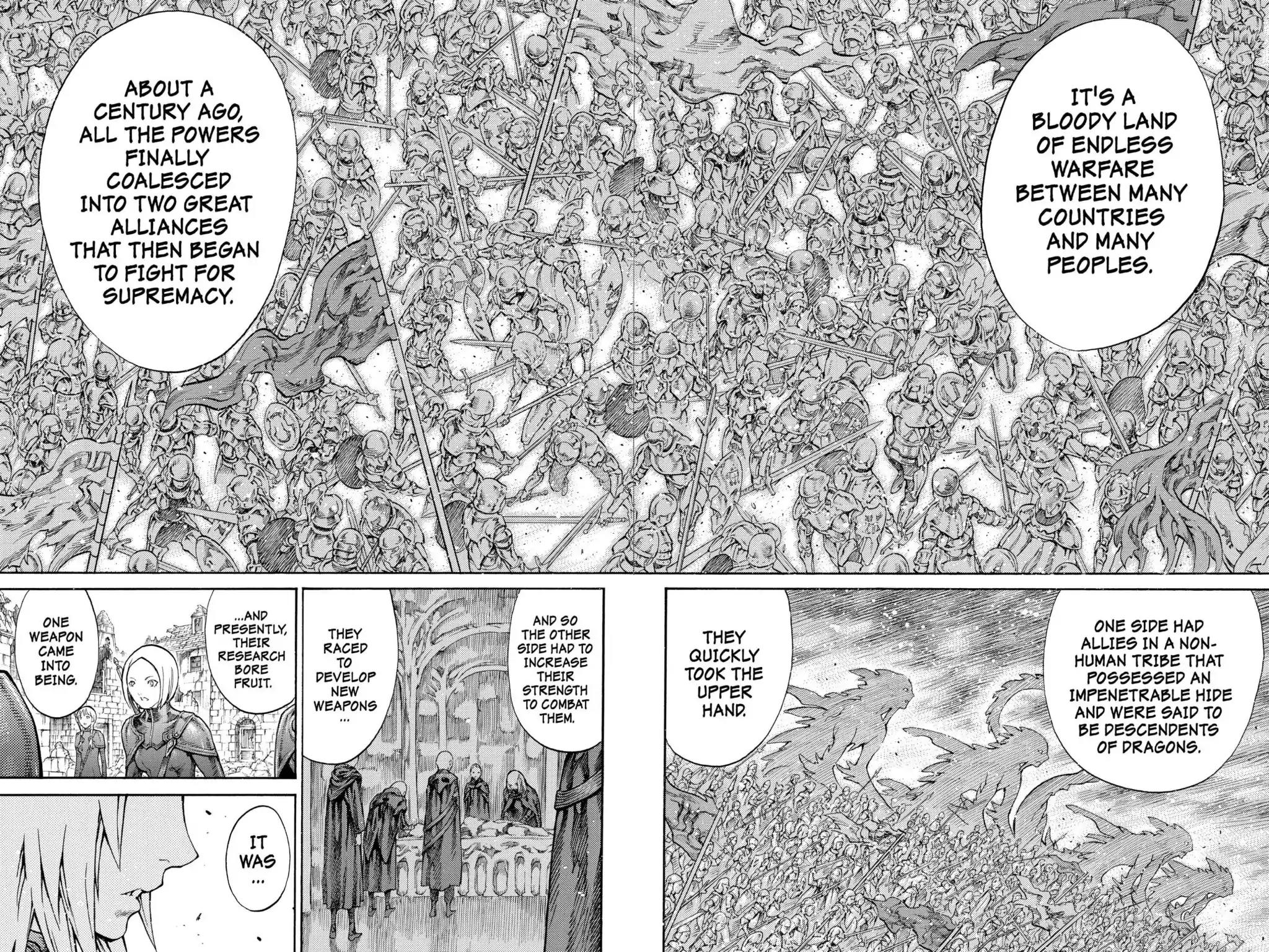 Claymore Chapter 79 page 25 - Chapter 79: Vol.15 Scene 79: Genesis of War, Part 2