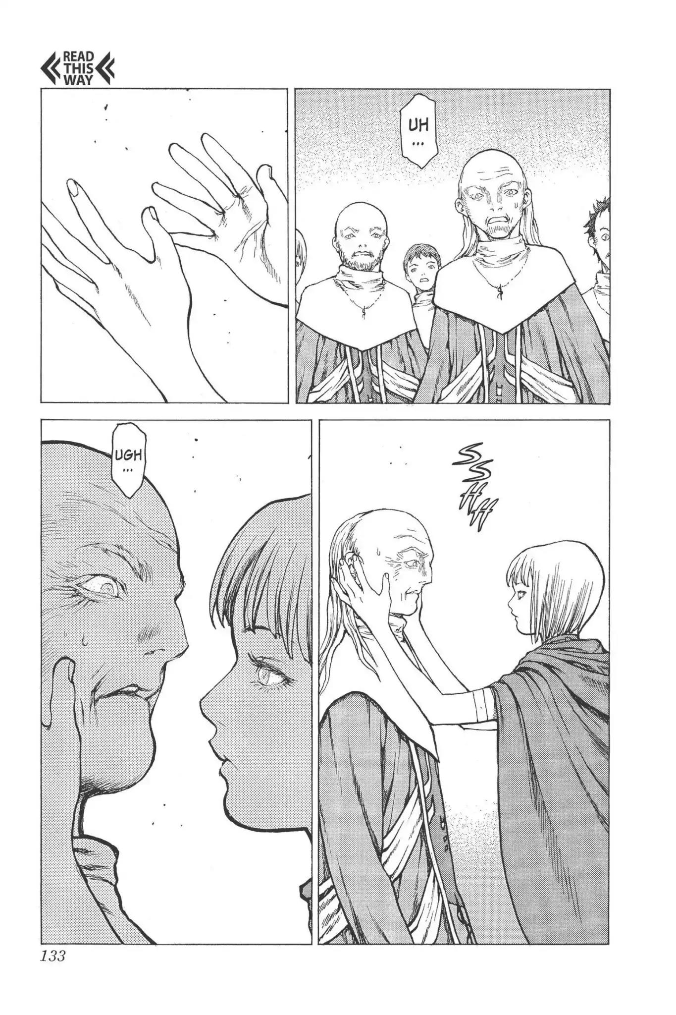 Claymore Chapter 8 page 10 - Chapter 8: Vol.2 Scene 8: Darkness in Paradise, Part 4