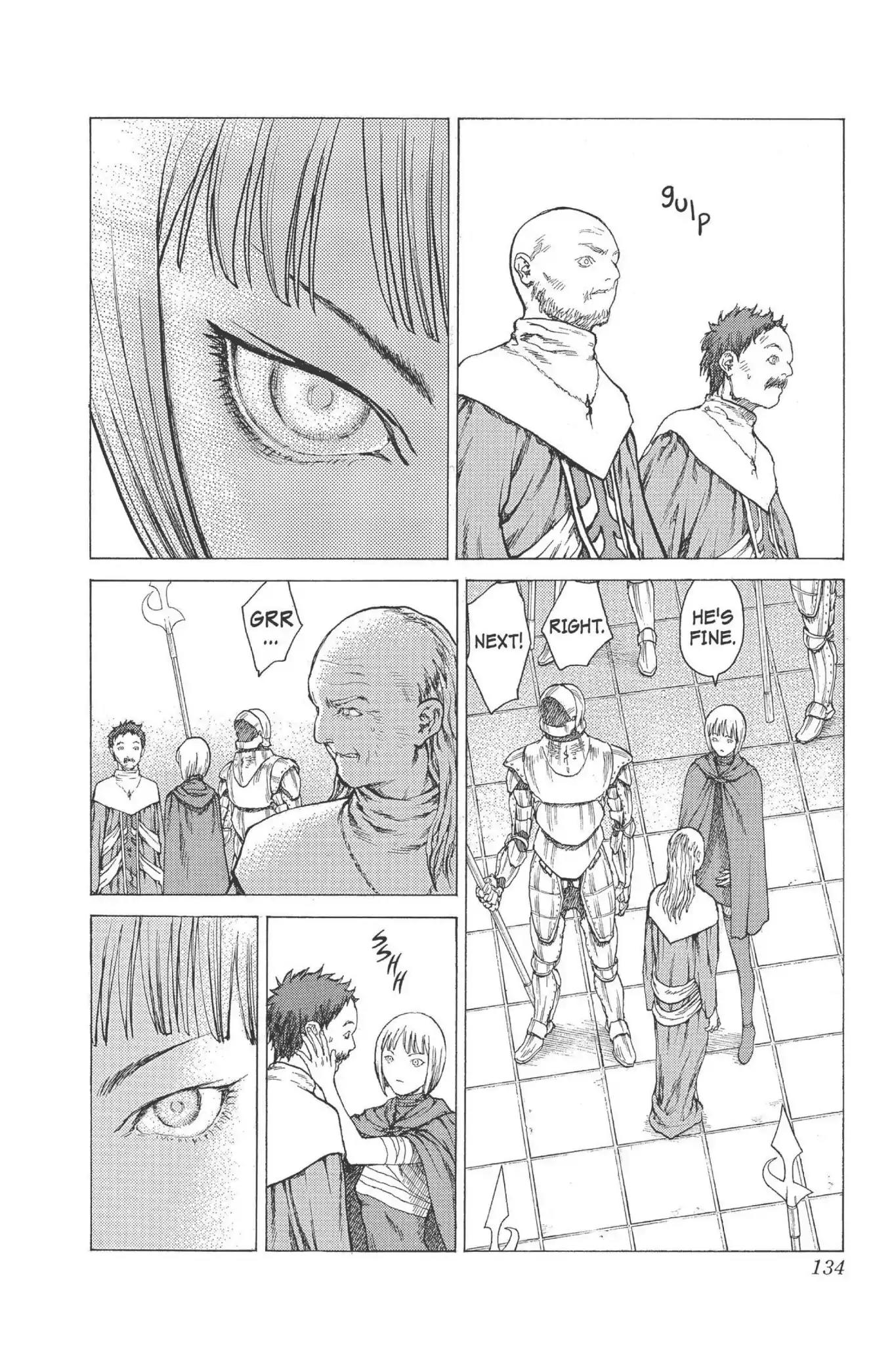 Claymore Chapter 8 page 11 - Chapter 8: Vol.2 Scene 8: Darkness in Paradise, Part 4