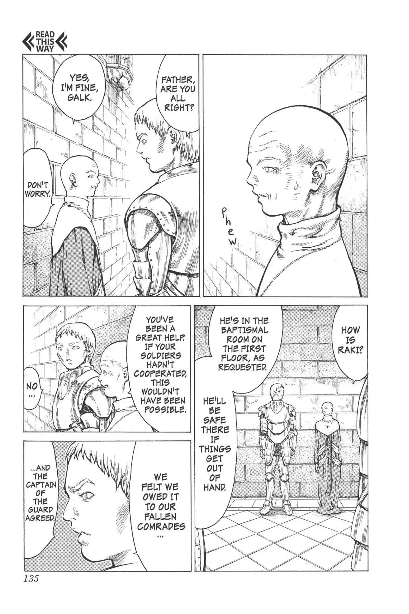 Claymore Chapter 8 page 12 - Chapter 8: Vol.2 Scene 8: Darkness in Paradise, Part 4