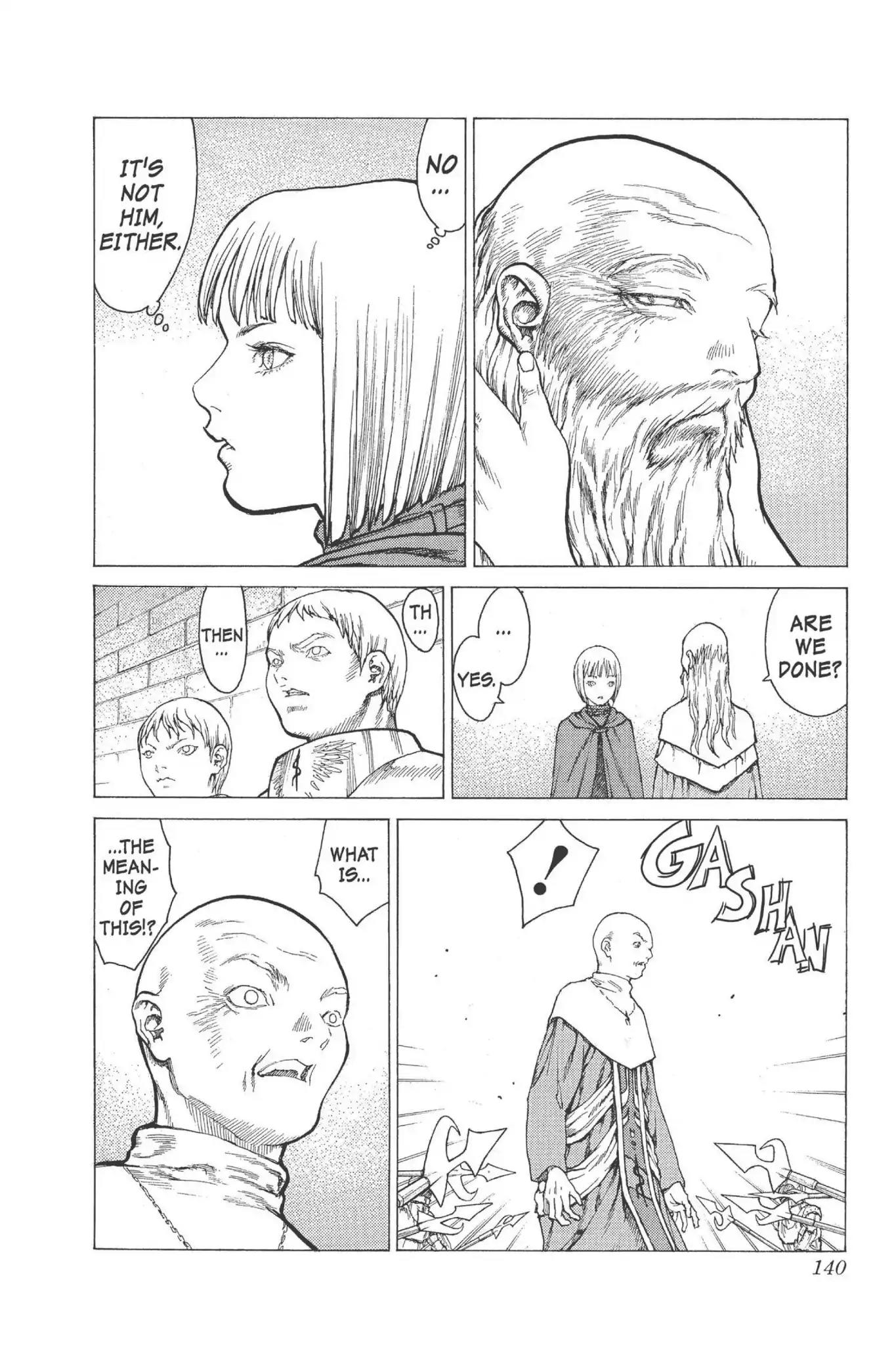 Claymore Chapter 8 page 17 - Chapter 8: Vol.2 Scene 8: Darkness in Paradise, Part 4