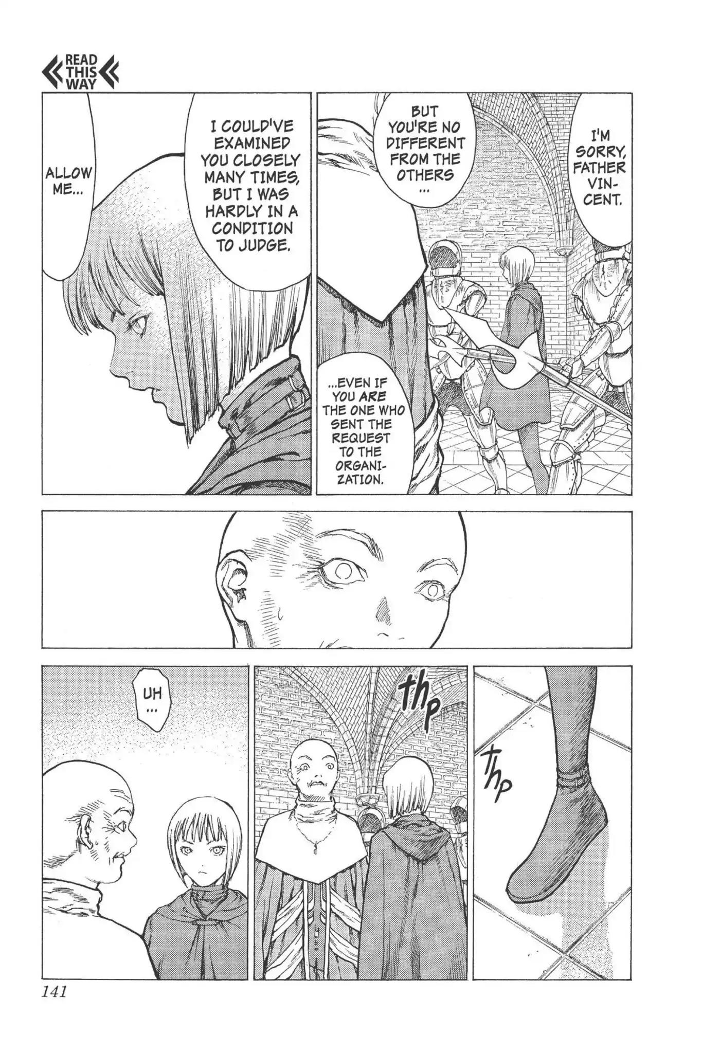 Claymore Chapter 8 page 18 - Chapter 8: Vol.2 Scene 8: Darkness in Paradise, Part 4