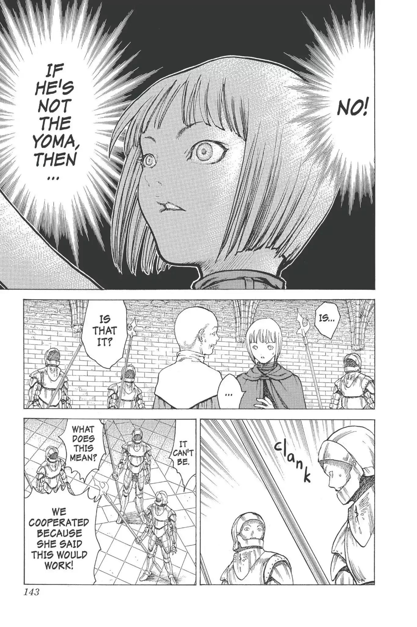Claymore Chapter 8 page 20 - Chapter 8: Vol.2 Scene 8: Darkness in Paradise, Part 4