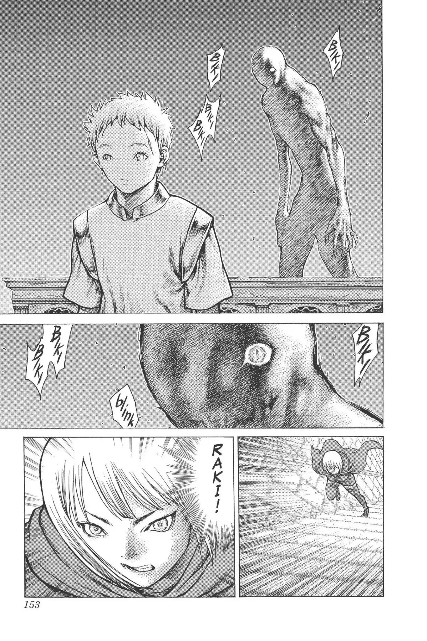 Claymore Chapter 8 page 28 - Chapter 8: Vol.2 Scene 8: Darkness in Paradise, Part 4