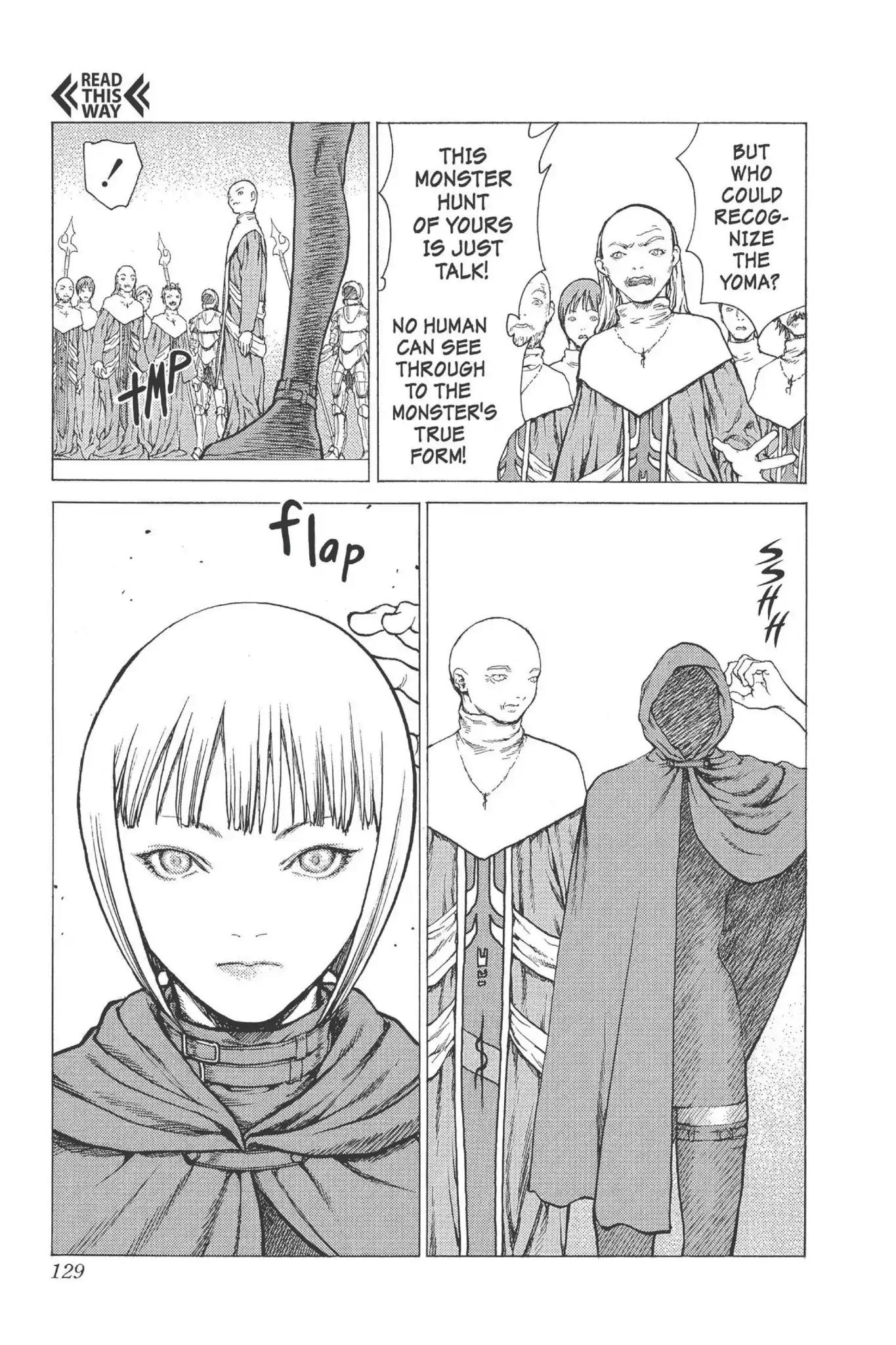 Claymore Chapter 8 page 6 - Chapter 8: Vol.2 Scene 8: Darkness in Paradise, Part 4