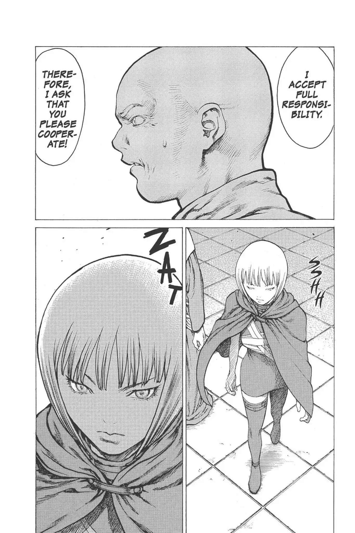 Claymore Chapter 8 page 9 - Chapter 8: Vol.2 Scene 8: Darkness in Paradise, Part 4