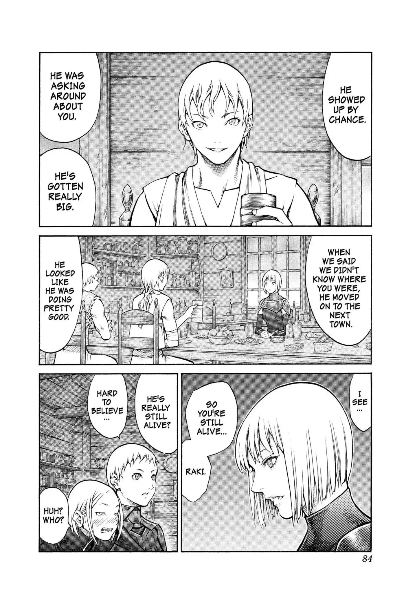 Claymore Chapter 80 page 13 - Chapter 80: Vol.15 Scene 80: Genesis of War, Part 3
