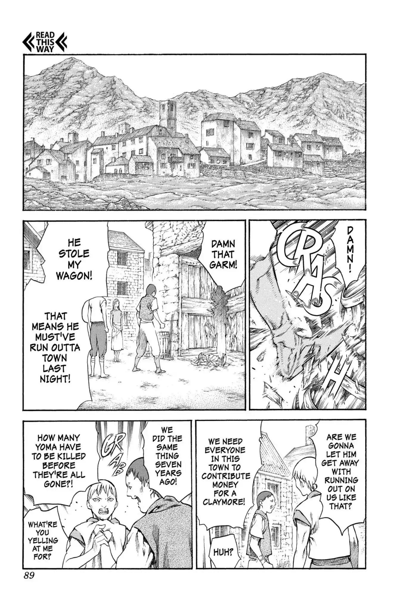 Claymore Chapter 80 page 18 - Chapter 80: Vol.15 Scene 80: Genesis of War, Part 3