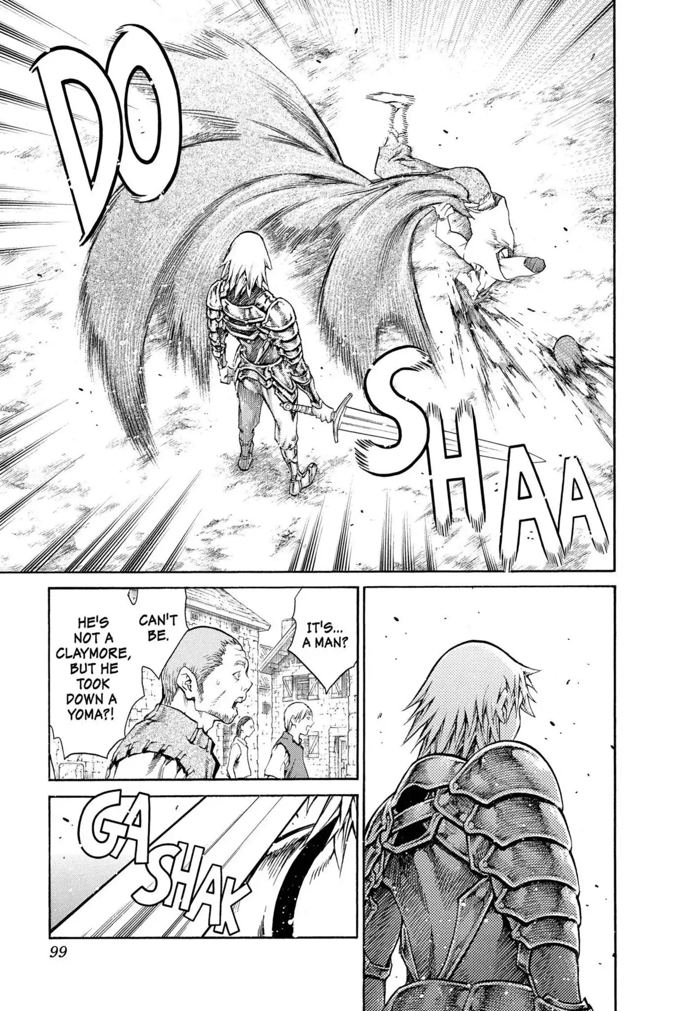 Claymore Chapter 80 page 27 - Chapter 80: Vol.15 Scene 80: Genesis of War, Part 3