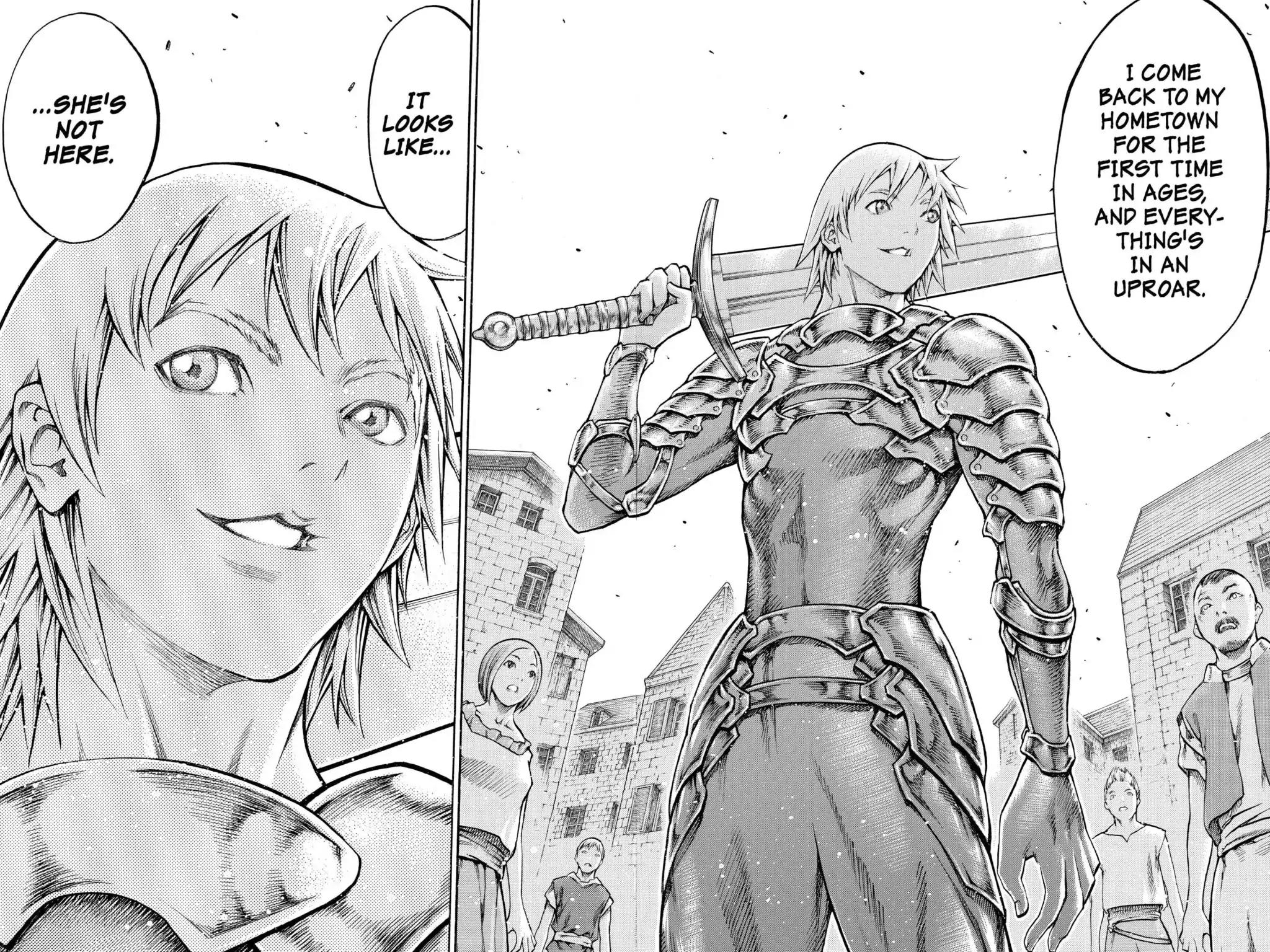 Claymore Chapter 80 page 28 - Chapter 80: Vol.15 Scene 80: Genesis of War, Part 3