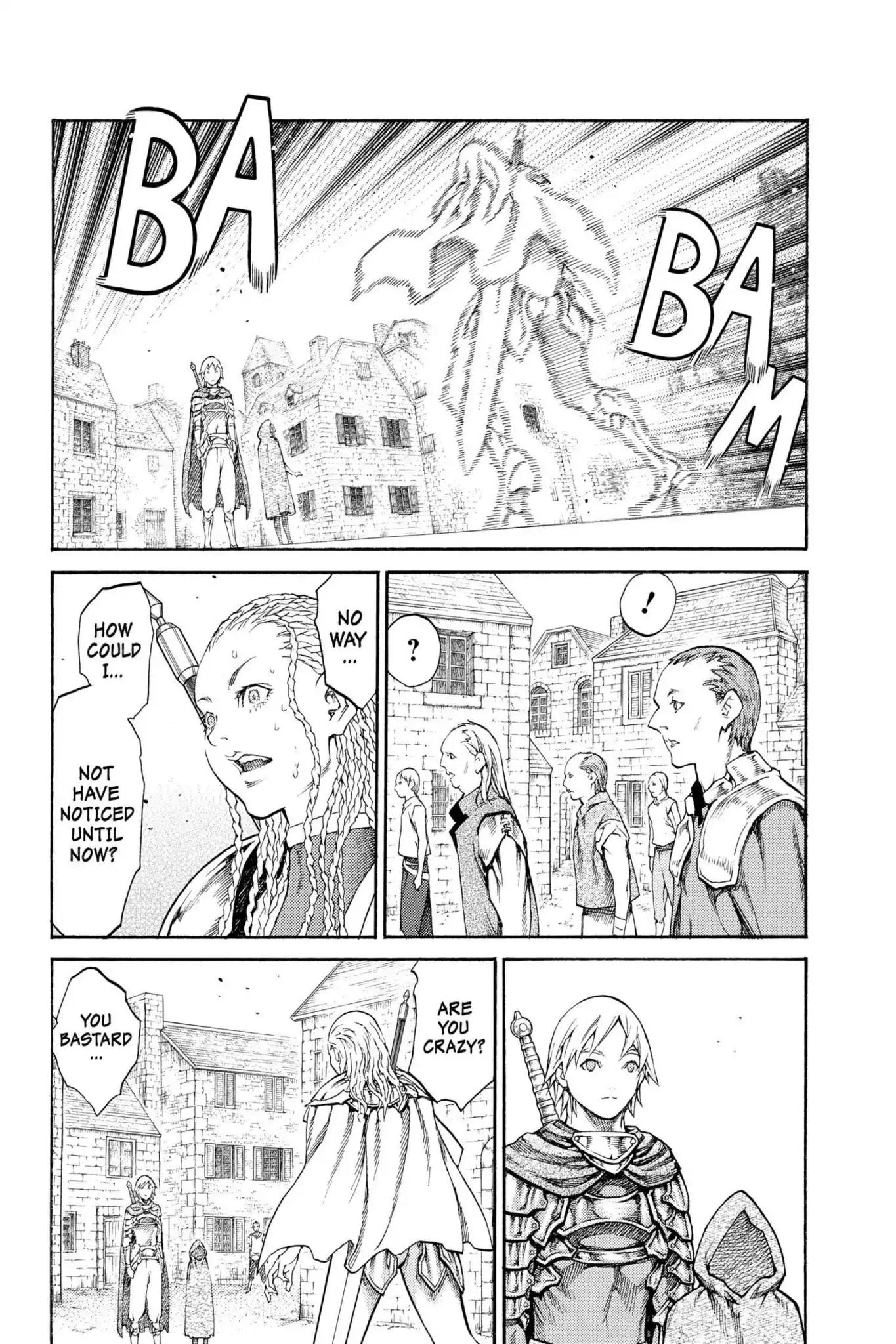 Claymore Chapter 81 page 12 - Chapter 81: Vol.15 Scene 81: Genesis of War, Part 4