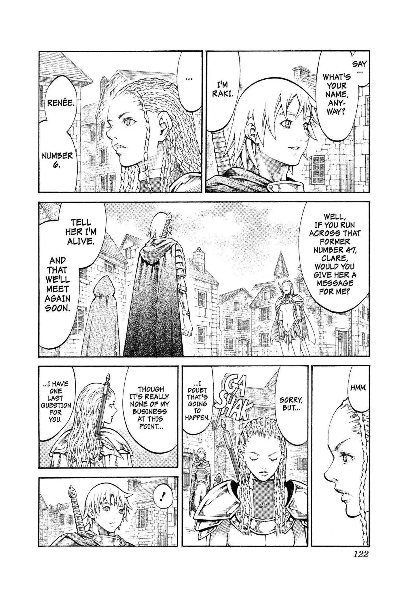 Claymore Chapter 81 page 19 - Chapter 81: Vol.15 Scene 81: Genesis of War, Part 4