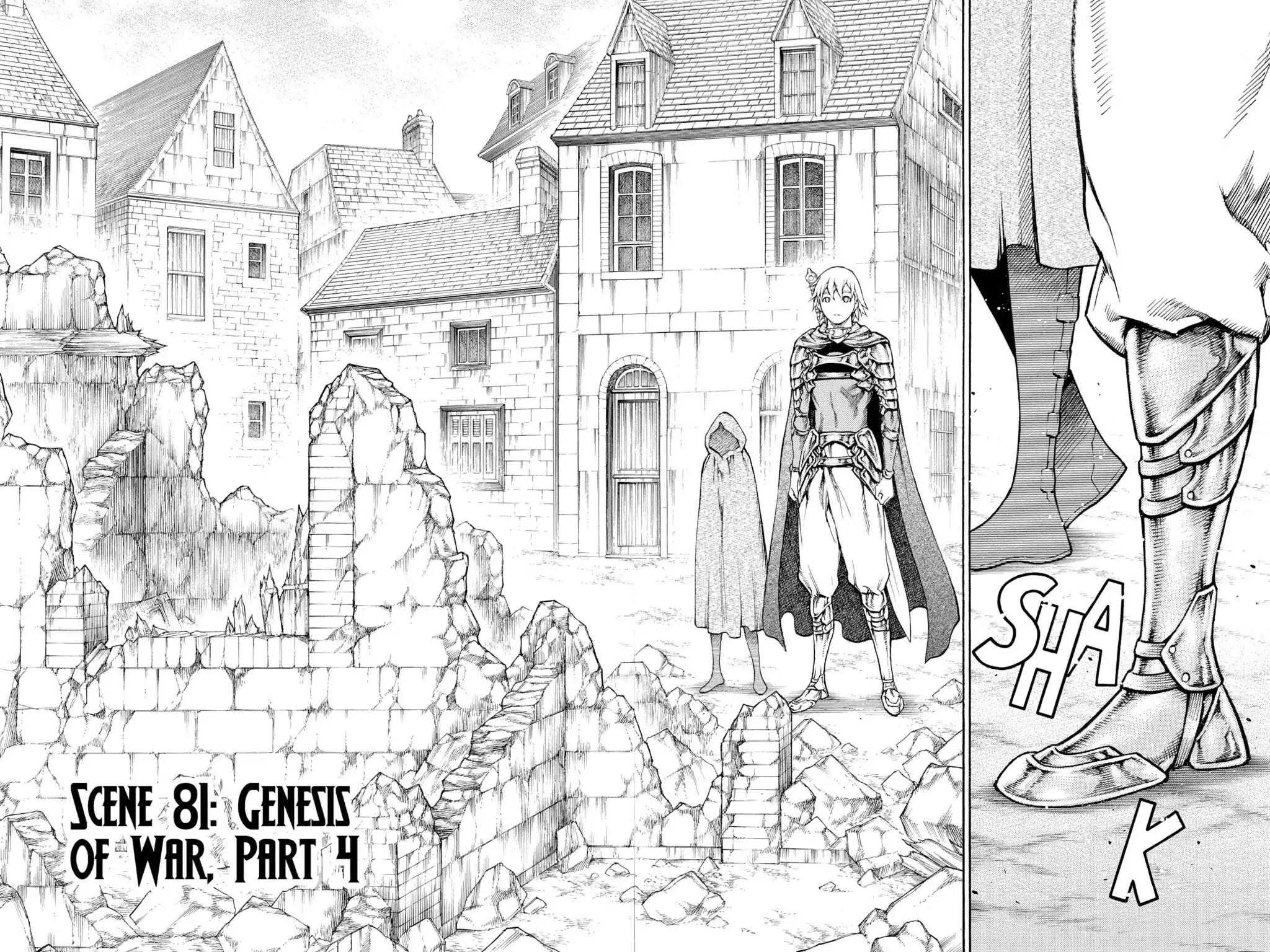 Claymore Chapter 81 page 2 - Chapter 81: Vol.15 Scene 81: Genesis of War, Part 4