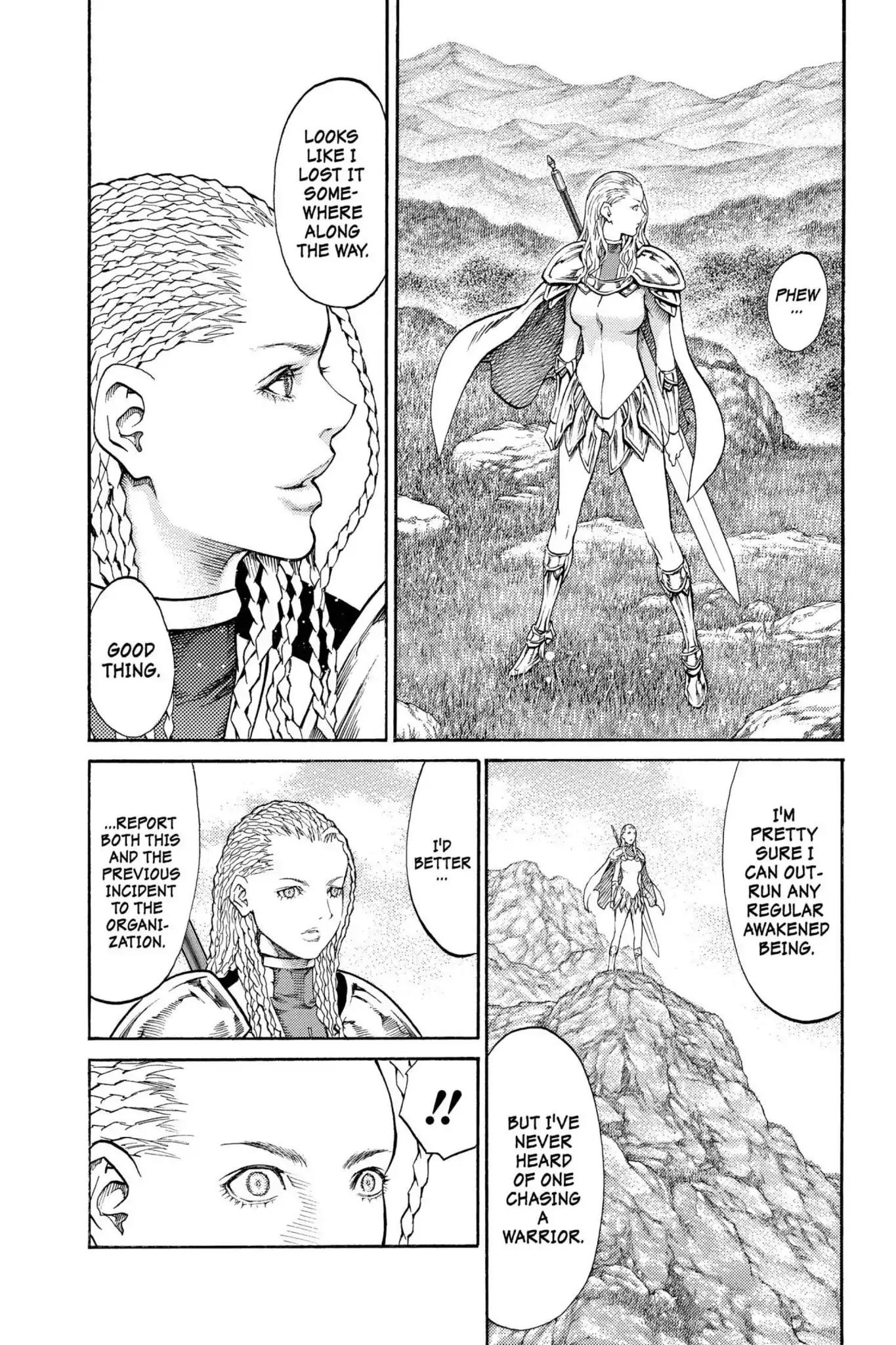 Claymore Chapter 81 page 27 - Chapter 81: Vol.15 Scene 81: Genesis of War, Part 4