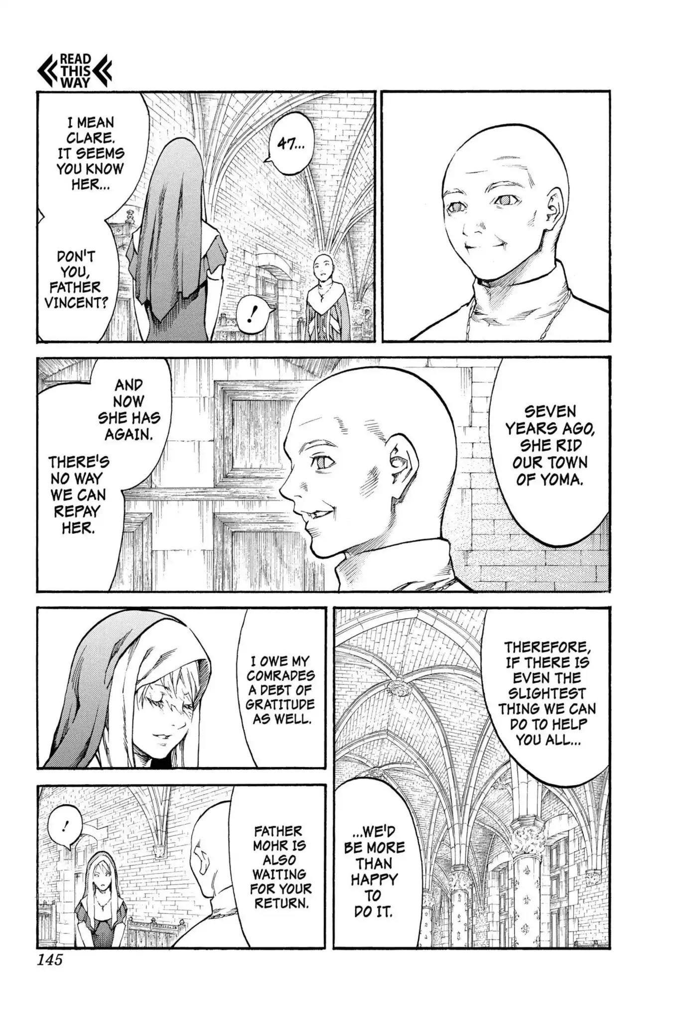 Claymore Chapter 82 page 11 - Chapter 82: Vol.15 Scene 82: Genesis of War, Part 5