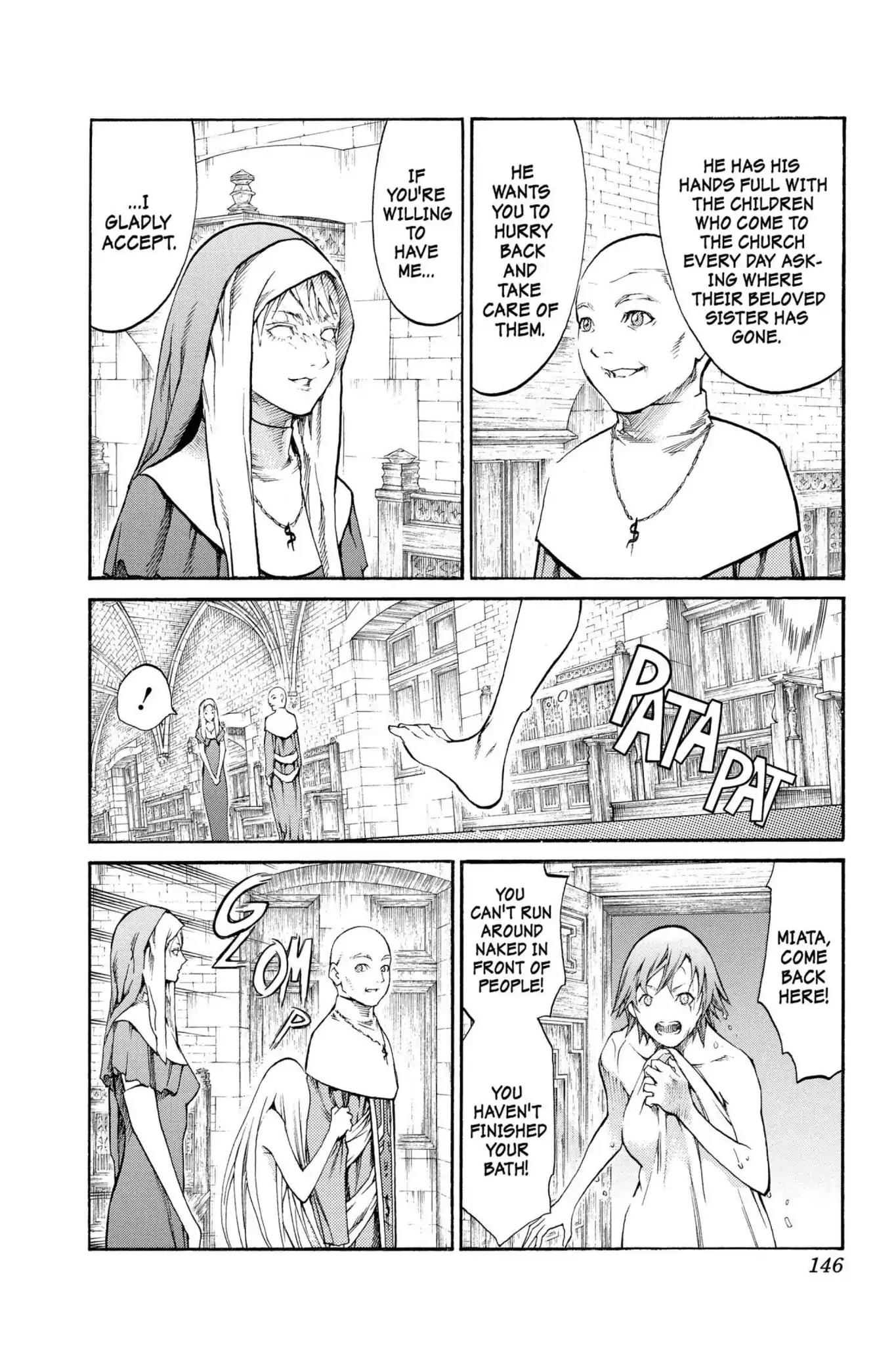 Claymore Chapter 82 page 12 - Chapter 82: Vol.15 Scene 82: Genesis of War, Part 5