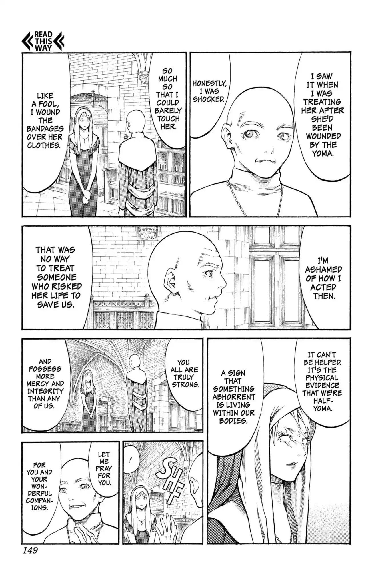 Claymore Chapter 82 page 15 - Chapter 82: Vol.15 Scene 82: Genesis of War, Part 5