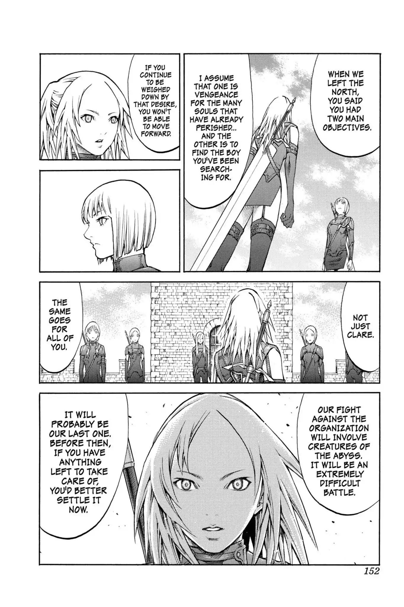 Claymore Chapter 82 page 18 - Chapter 82: Vol.15 Scene 82: Genesis of War, Part 5