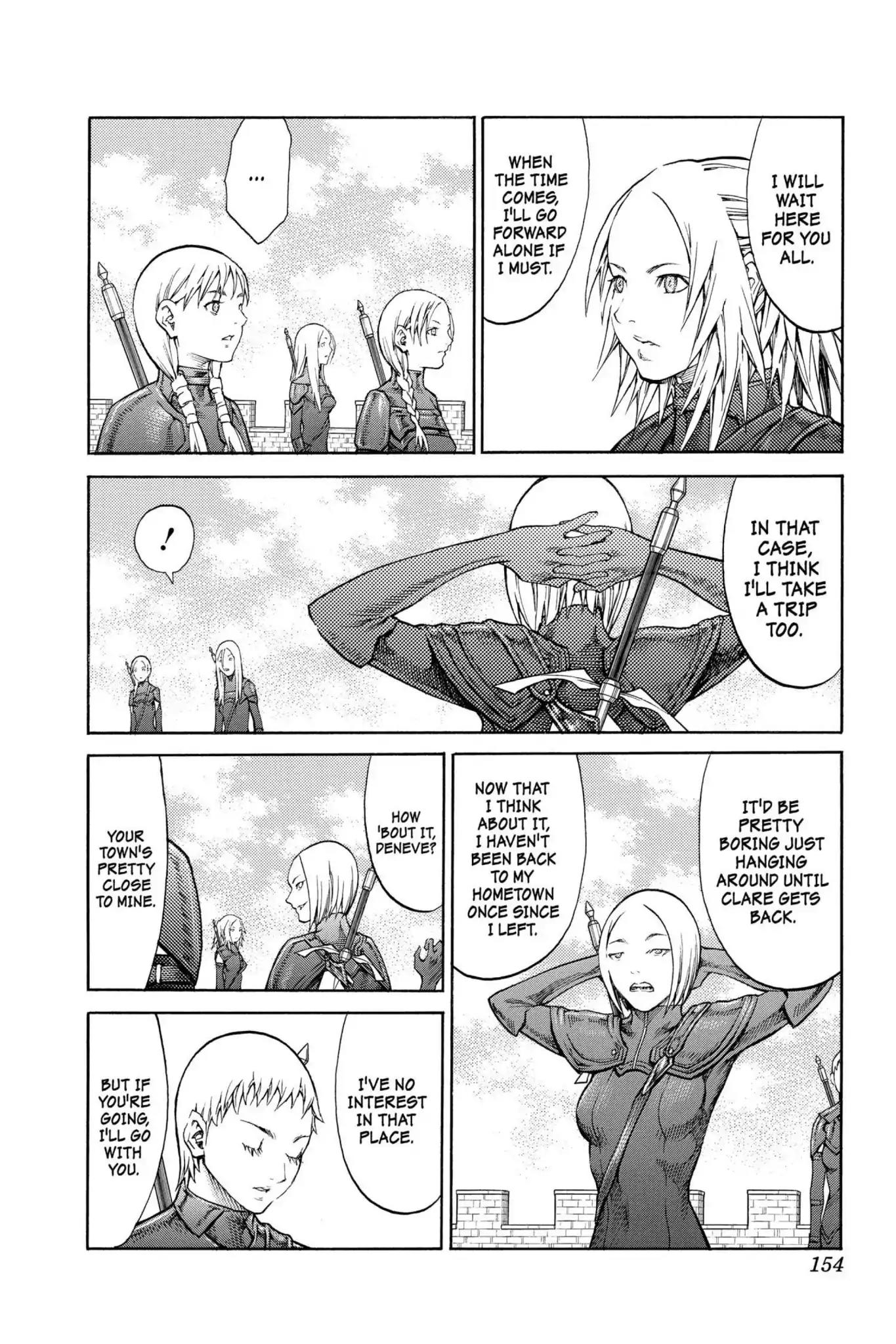 Claymore Chapter 82 page 20 - Chapter 82: Vol.15 Scene 82: Genesis of War, Part 5