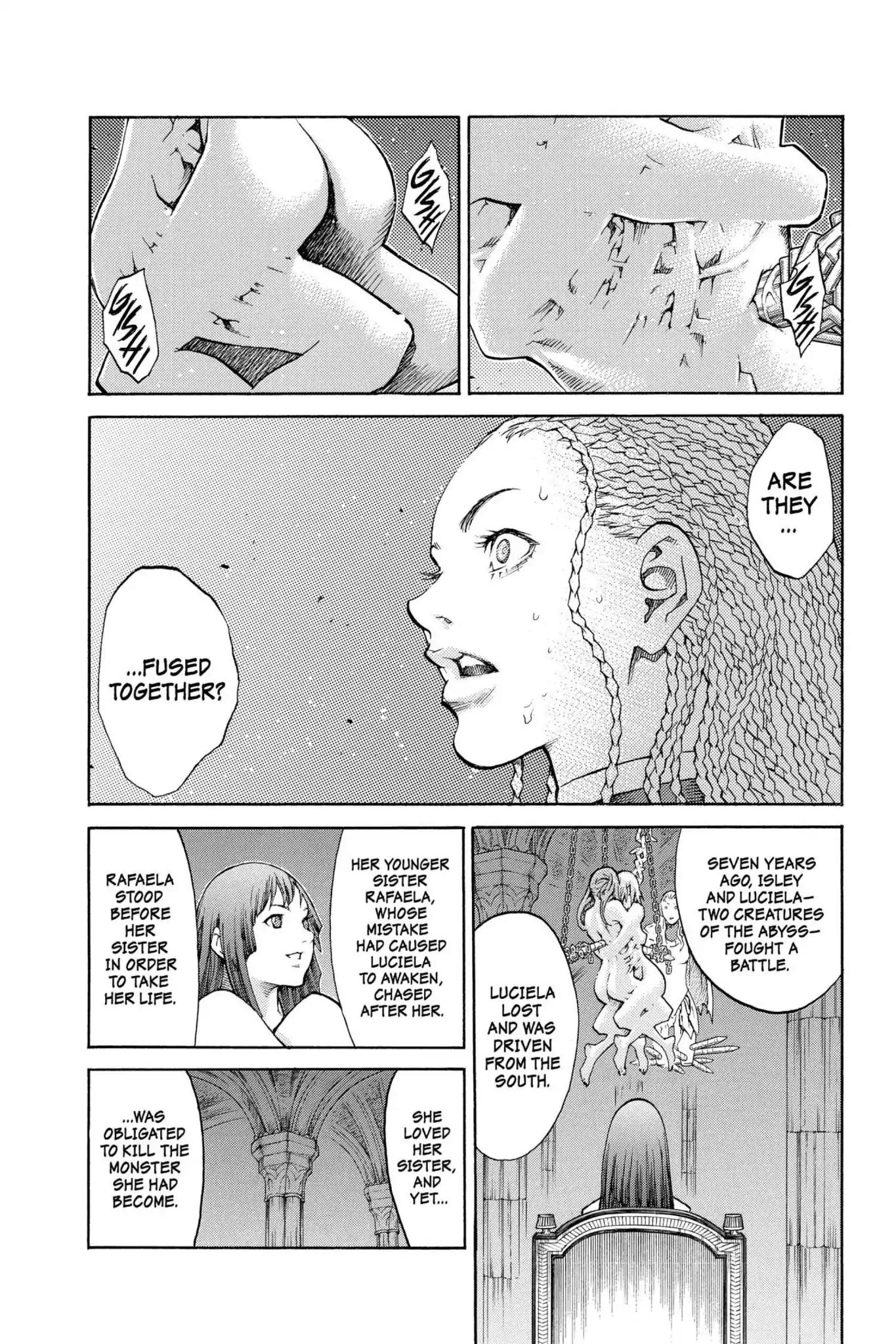 Claymore Chapter 82 page 25 - Chapter 82: Vol.15 Scene 82: Genesis of War, Part 5