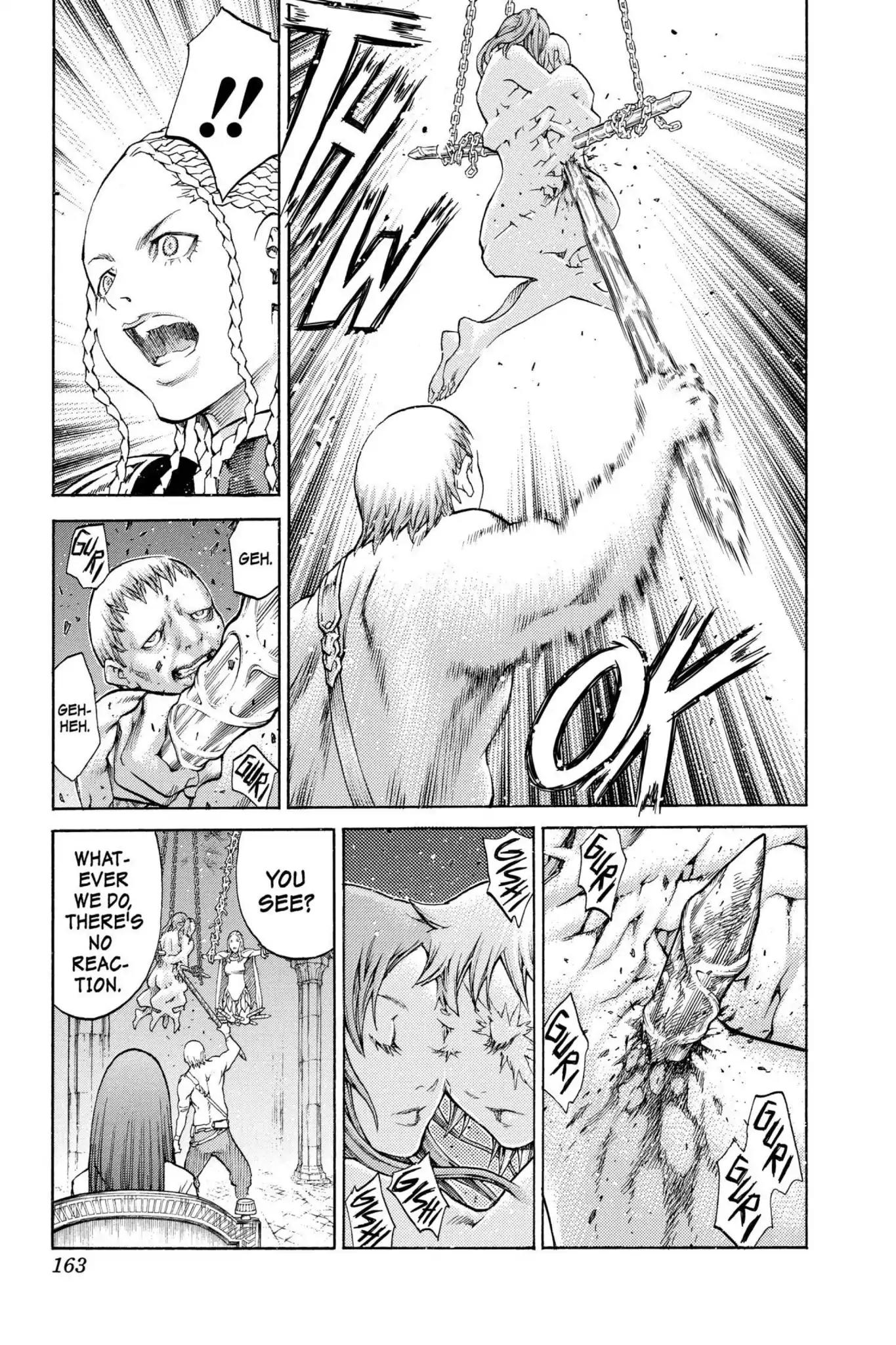 Claymore Chapter 82 page 28 - Chapter 82: Vol.15 Scene 82: Genesis of War, Part 5