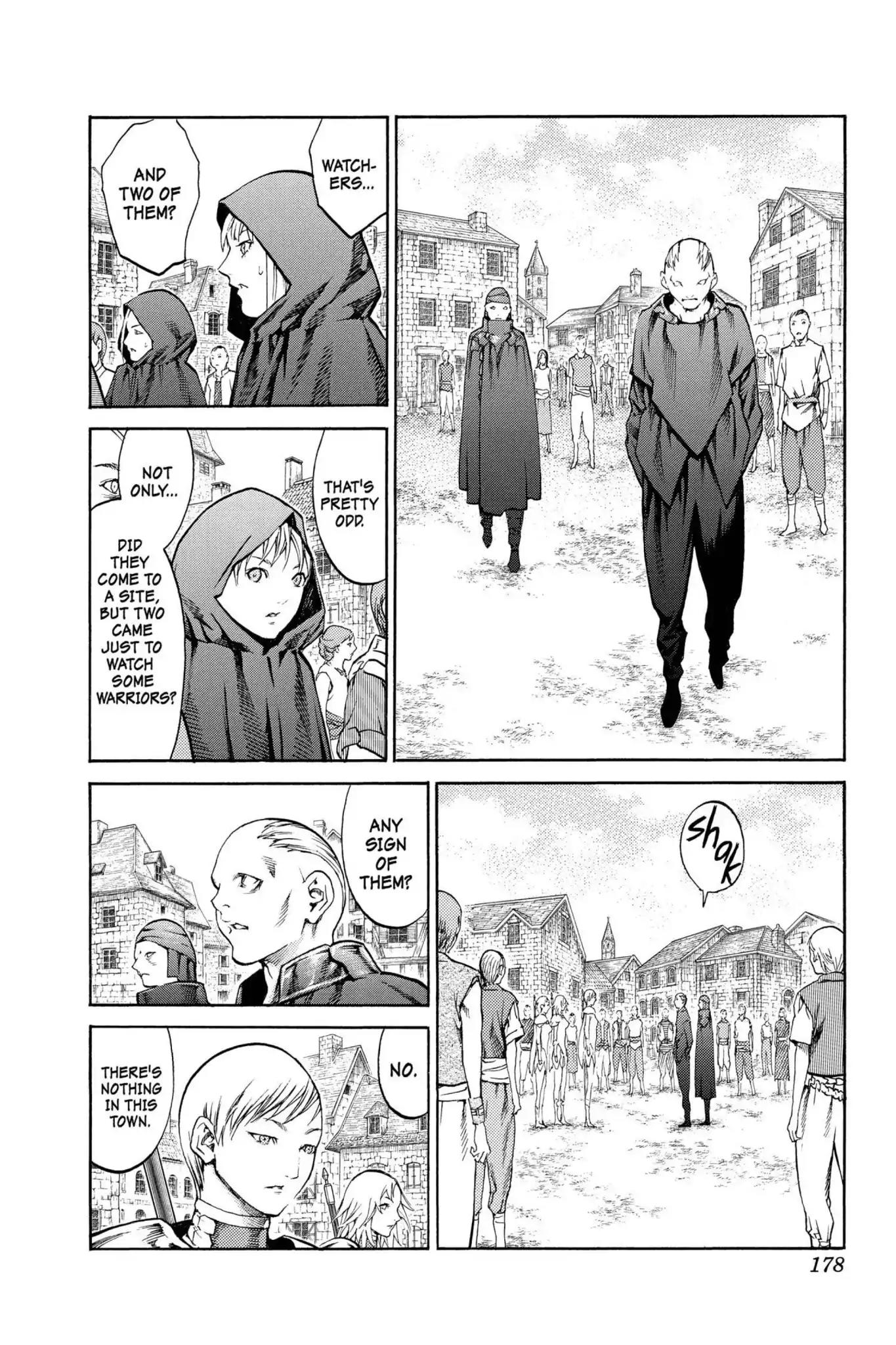 Claymore Chapter 83 page 11 - Chapter 83: Vol.15 Scene 83: The Lamentation of the Earth, Part 1