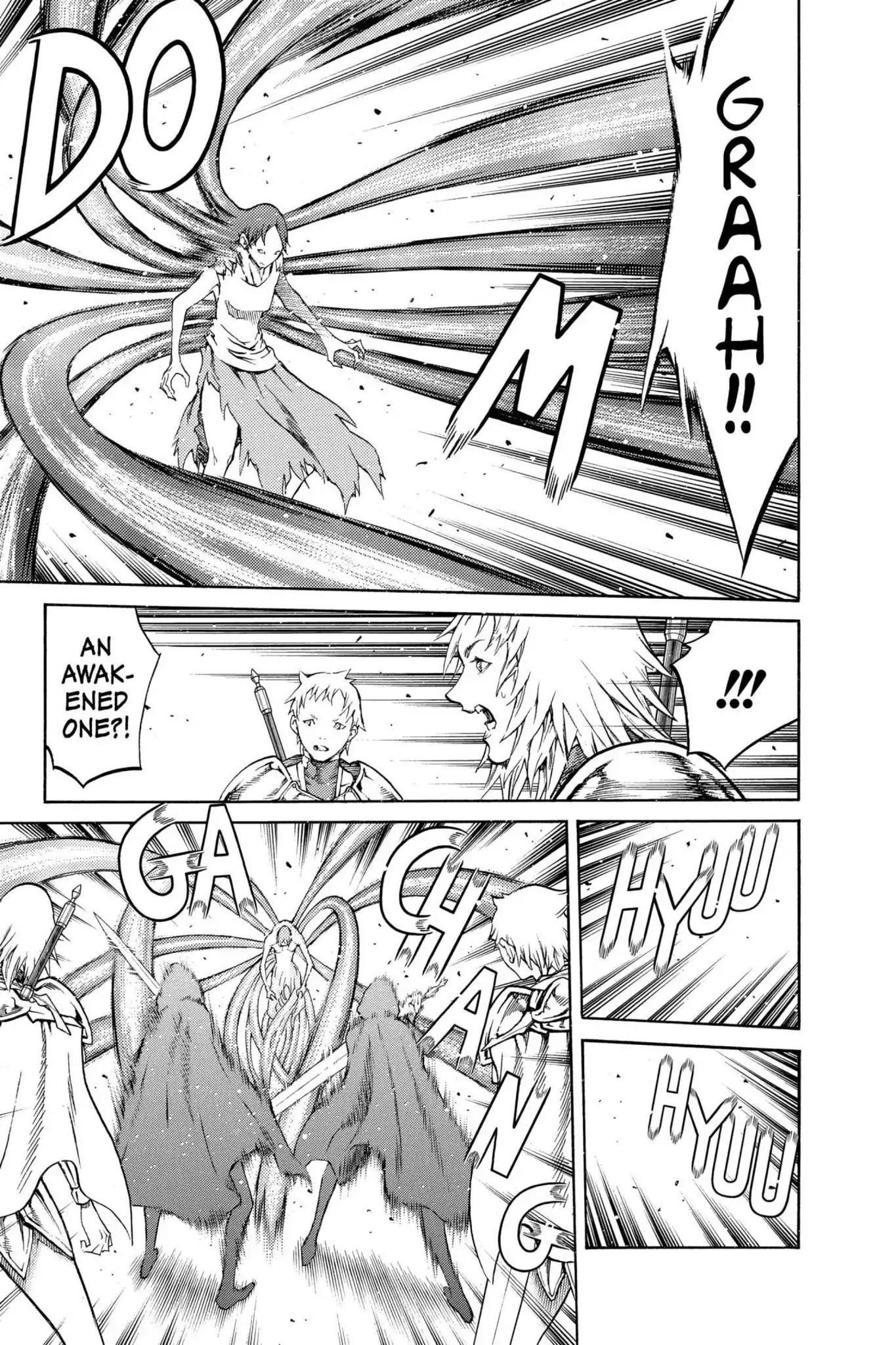 Claymore Chapter 83 page 14 - Chapter 83: Vol.15 Scene 83: The Lamentation of the Earth, Part 1