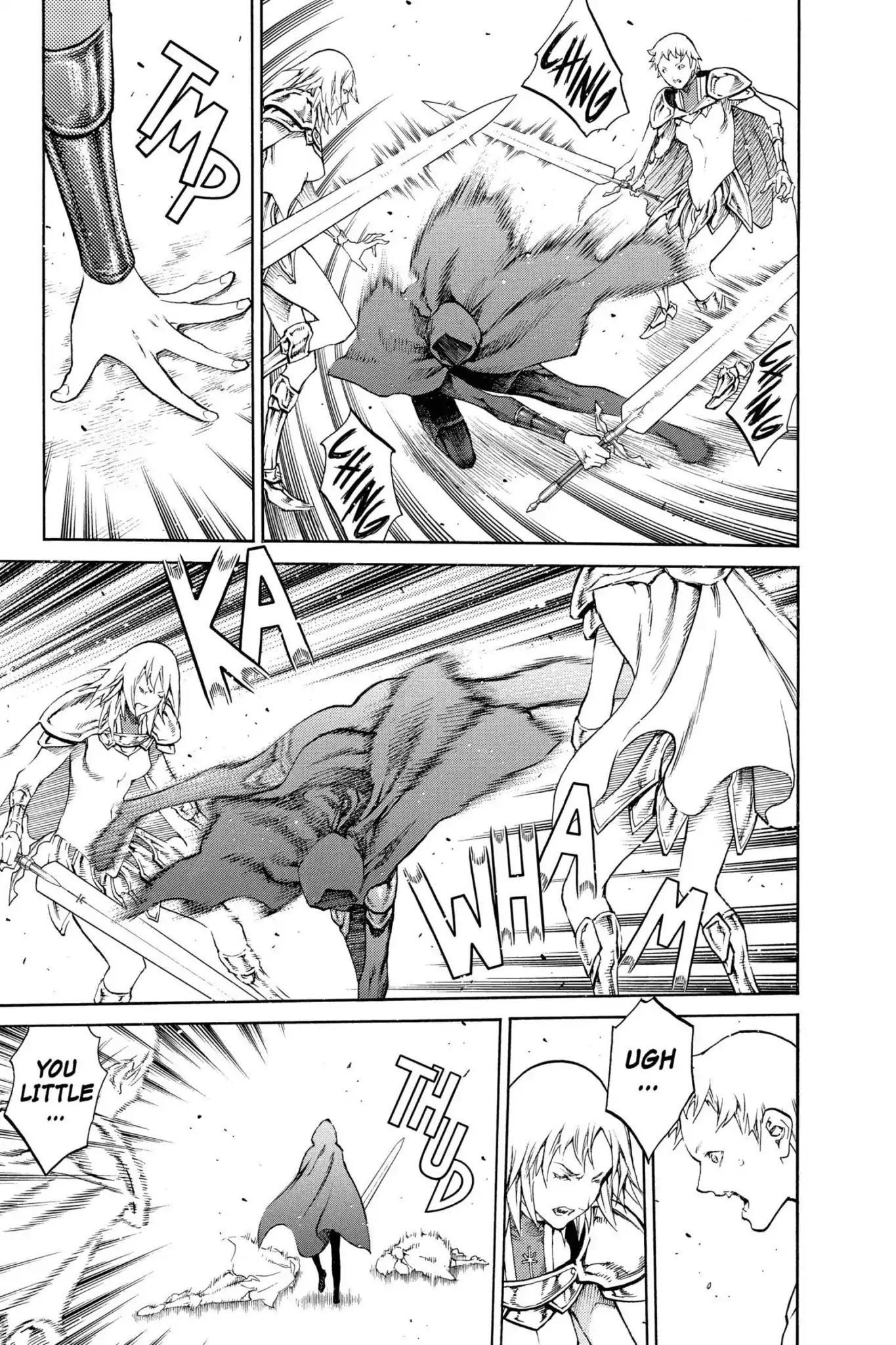 Claymore Chapter 83 page 16 - Chapter 83: Vol.15 Scene 83: The Lamentation of the Earth, Part 1