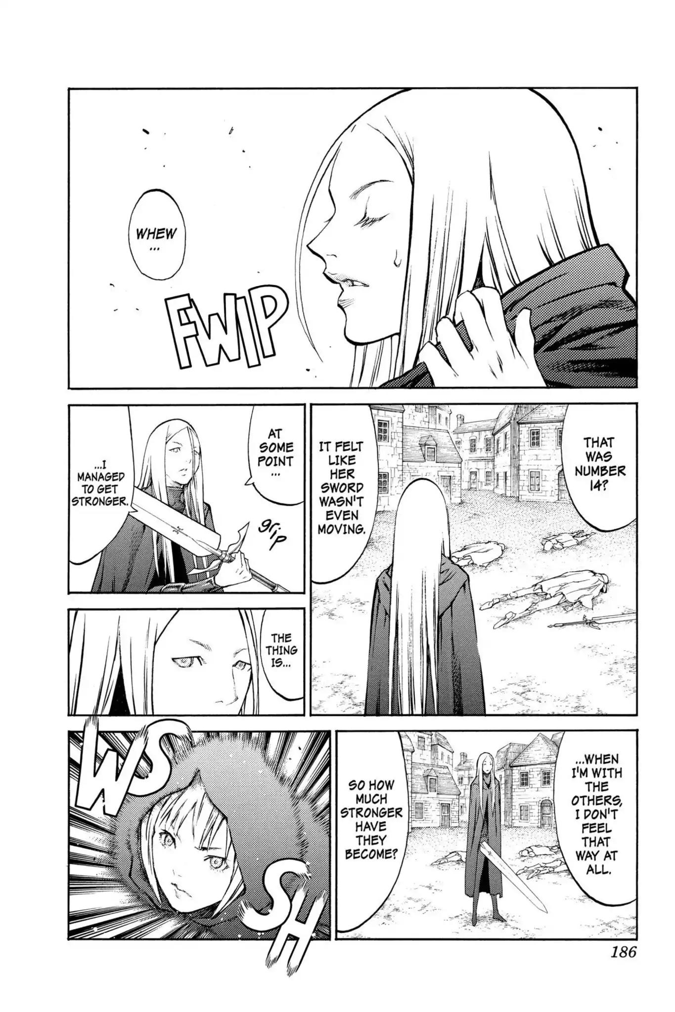 Claymore Chapter 83 page 19 - Chapter 83: Vol.15 Scene 83: The Lamentation of the Earth, Part 1