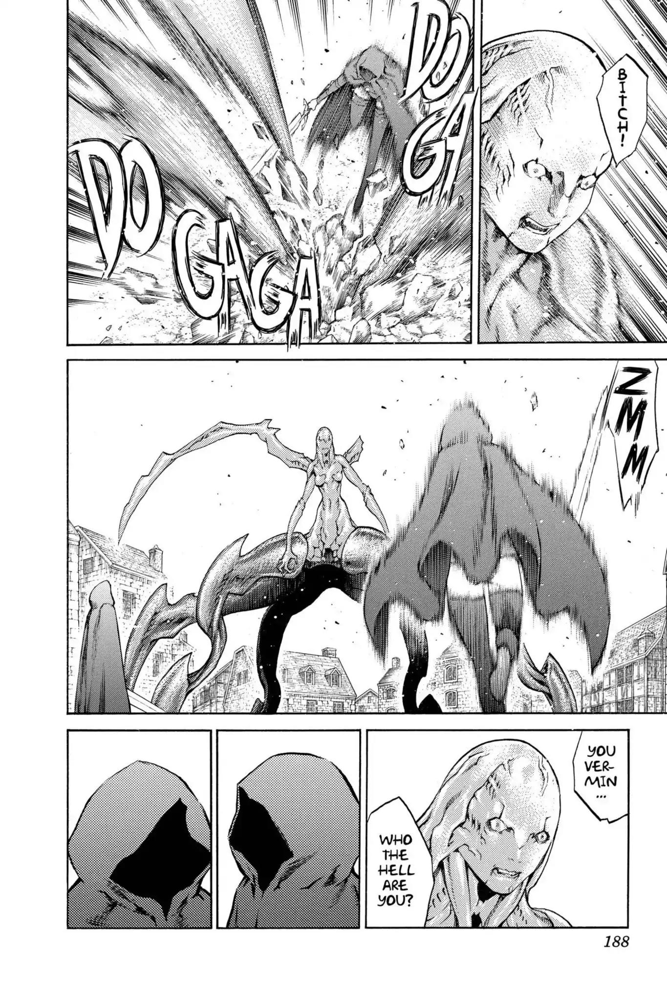 Claymore Chapter 83 page 21 - Chapter 83: Vol.15 Scene 83: The Lamentation of the Earth, Part 1