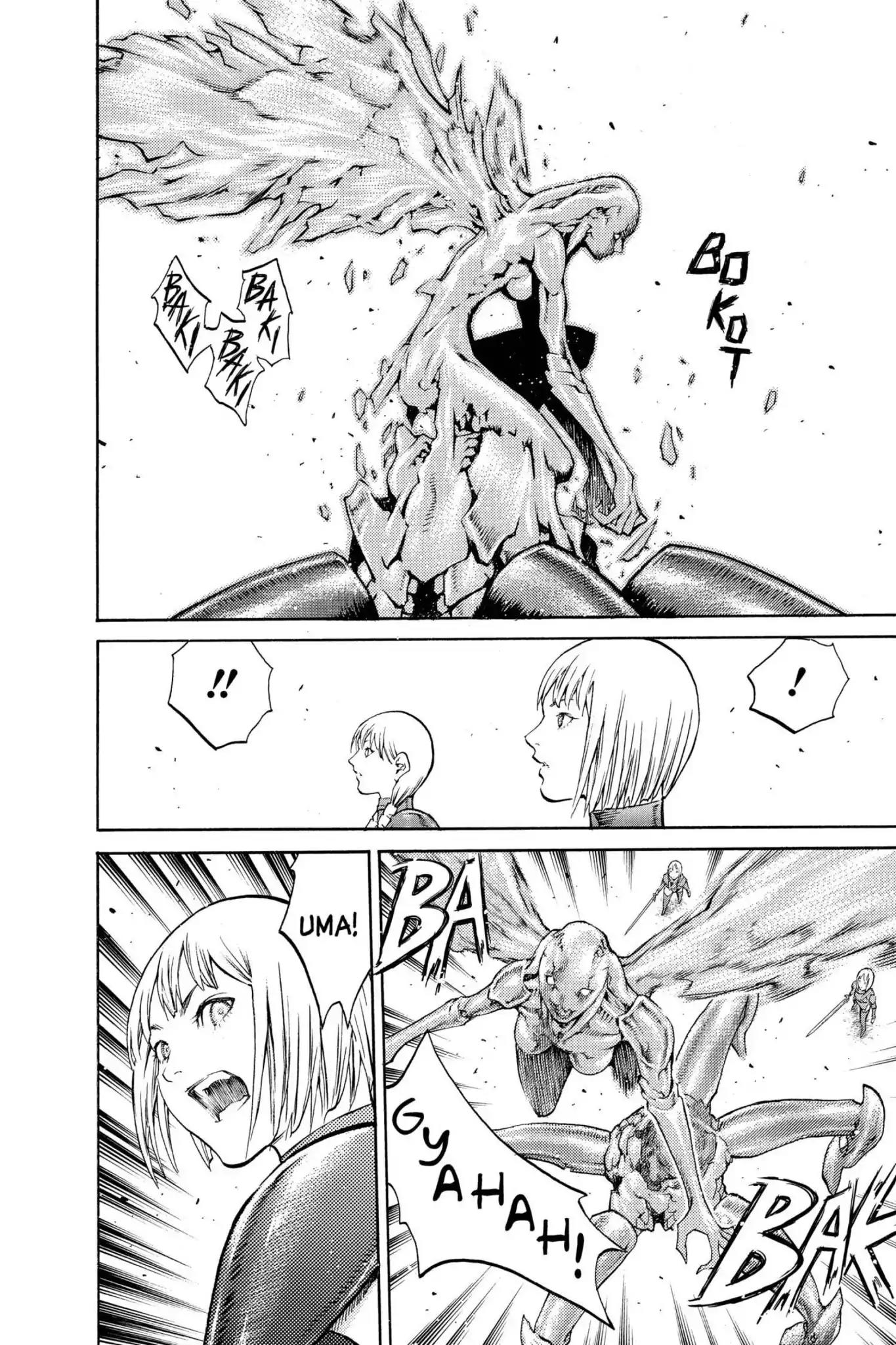 Claymore Chapter 83 page 23 - Chapter 83: Vol.15 Scene 83: The Lamentation of the Earth, Part 1