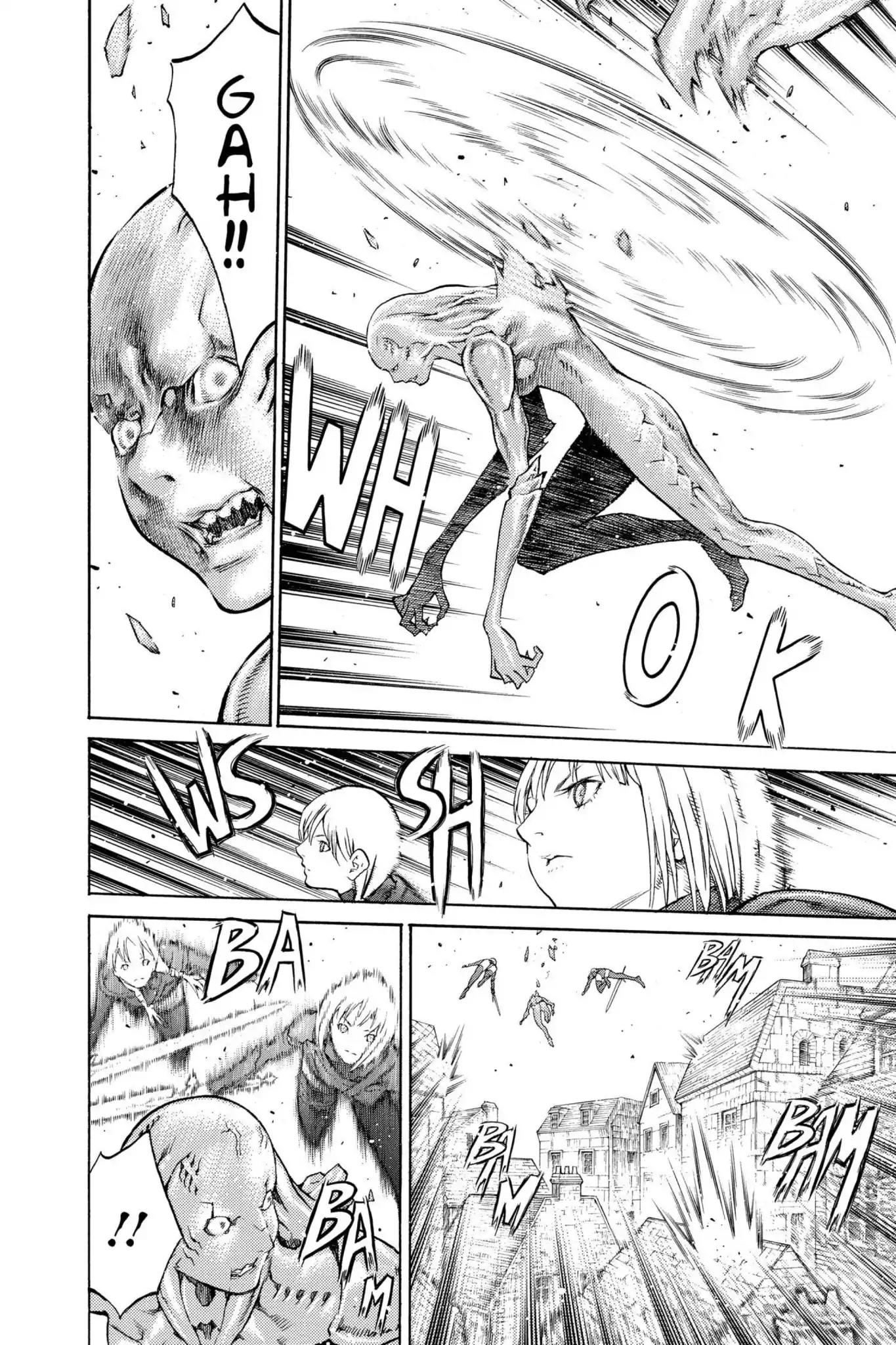 Claymore Chapter 83 page 25 - Chapter 83: Vol.15 Scene 83: The Lamentation of the Earth, Part 1