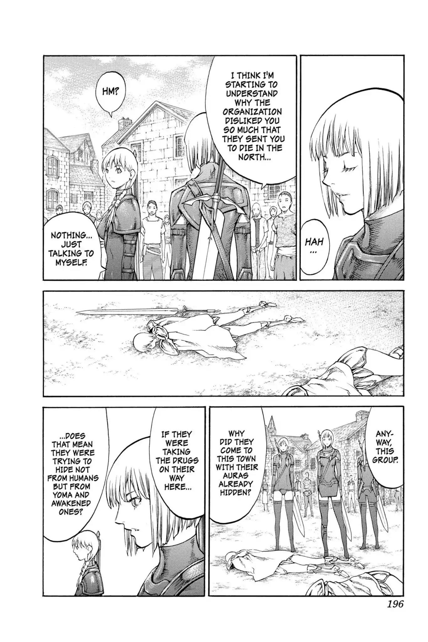 Claymore Chapter 83 page 29 - Chapter 83: Vol.15 Scene 83: The Lamentation of the Earth, Part 1