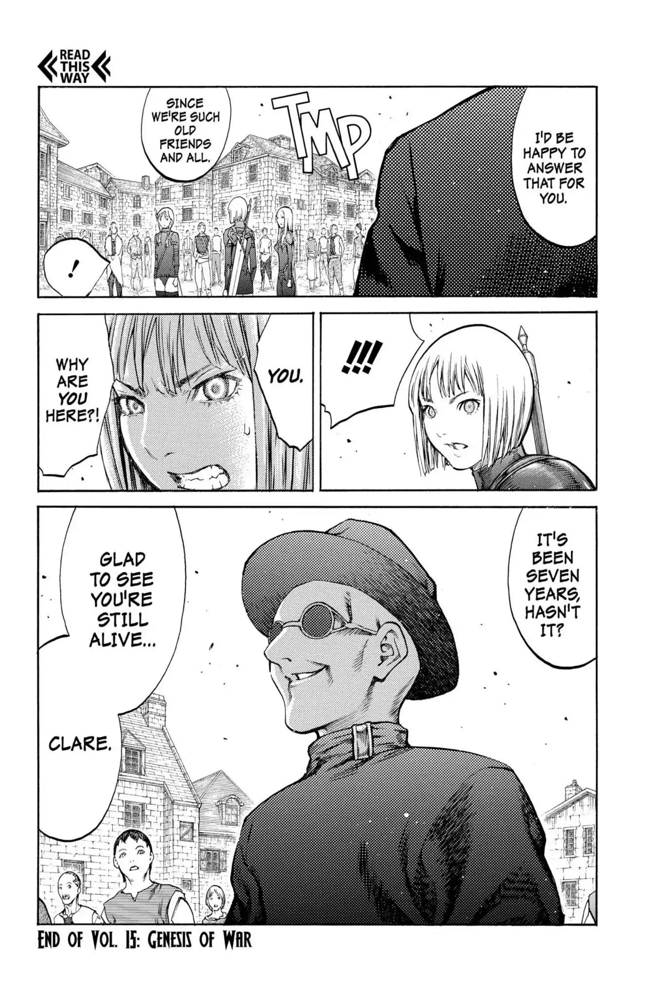 Claymore Chapter 83 page 30 - Chapter 83: Vol.15 Scene 83: The Lamentation of the Earth, Part 1