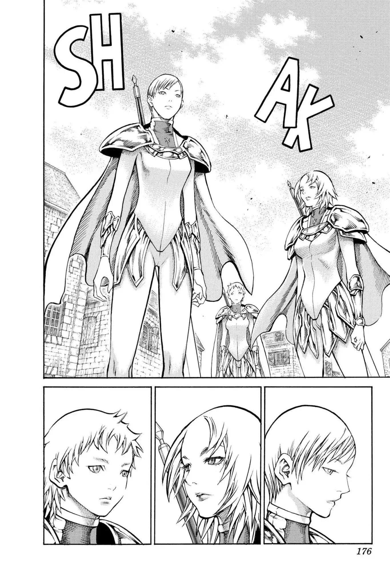 Claymore Chapter 83 page 9 - Chapter 83: Vol.15 Scene 83: The Lamentation of the Earth, Part 1