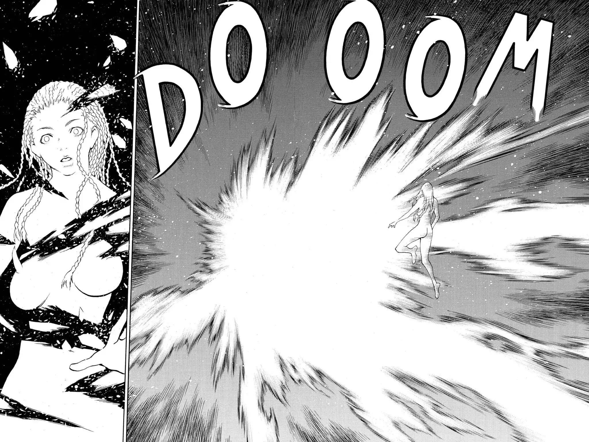 Claymore Chapter 84 page 22 - Chapter 84: Vol.16 Scene 84: The Lamentation of the Earth, Part 2