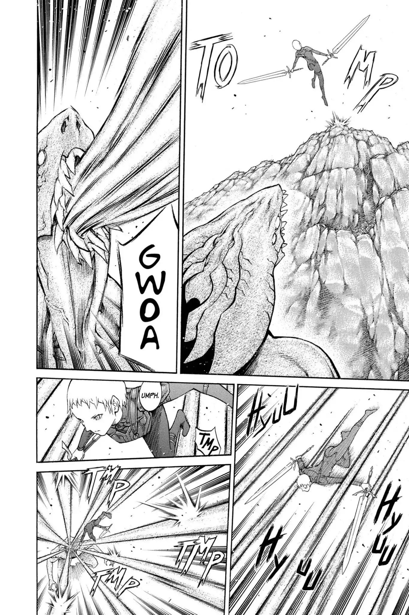 Claymore Chapter 85 page 26 - Chapter 85: Vol.16 Scene 85: The Lamentation of the Earth, Part 3