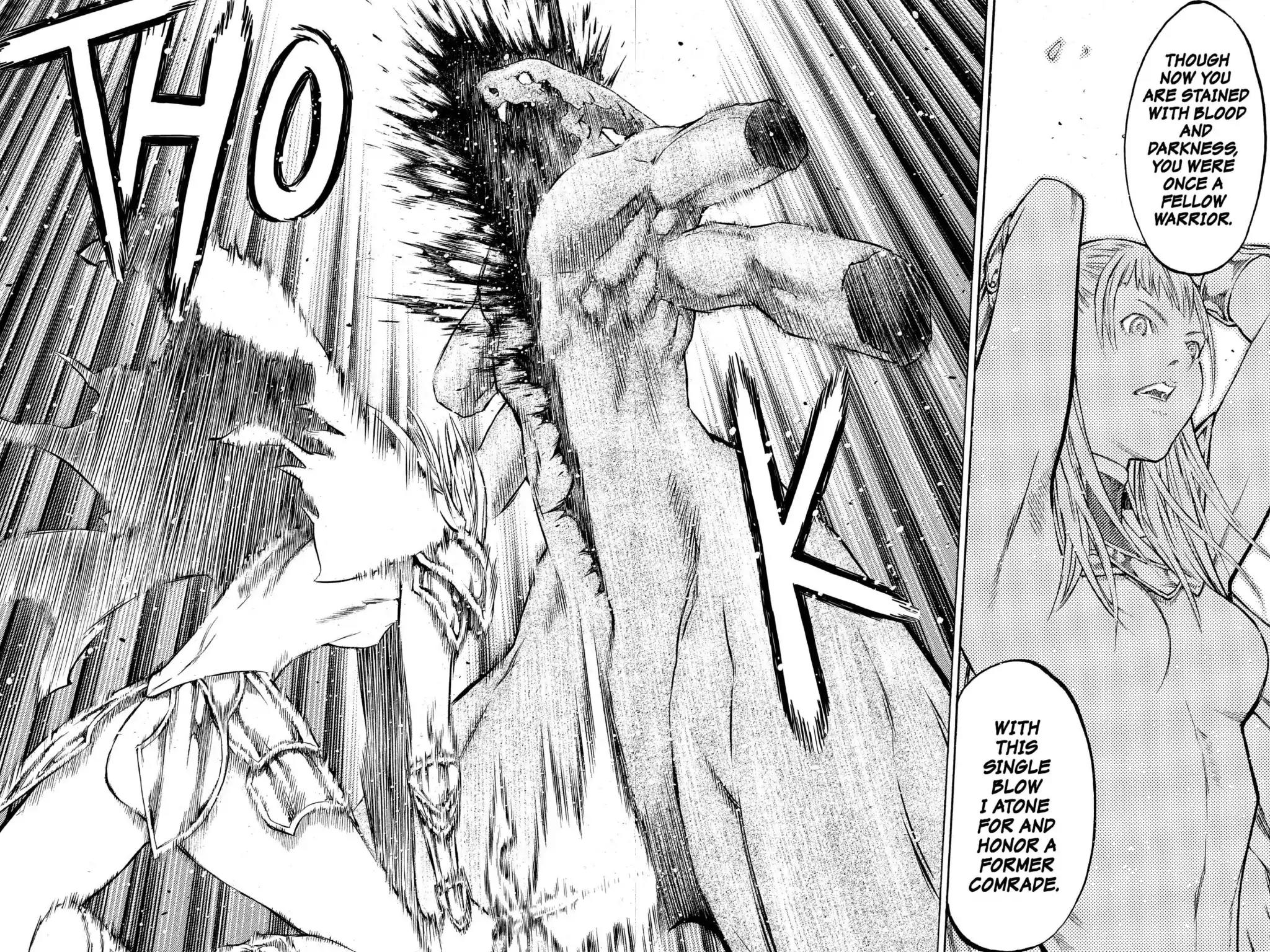Claymore Chapter 85 page 30 - Chapter 85: Vol.16 Scene 85: The Lamentation of the Earth, Part 3