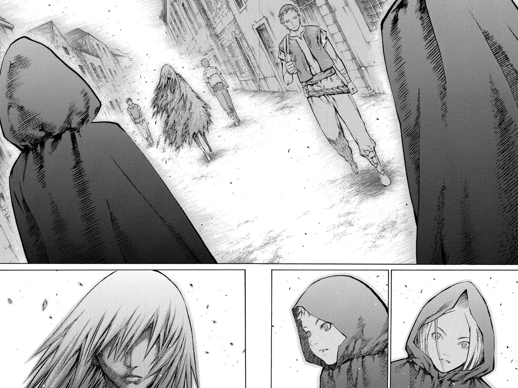 Claymore Chapter 86 page 22 - Chapter 86: Vol.16 Scene 86: The Lamentation of the Earth, Part 4