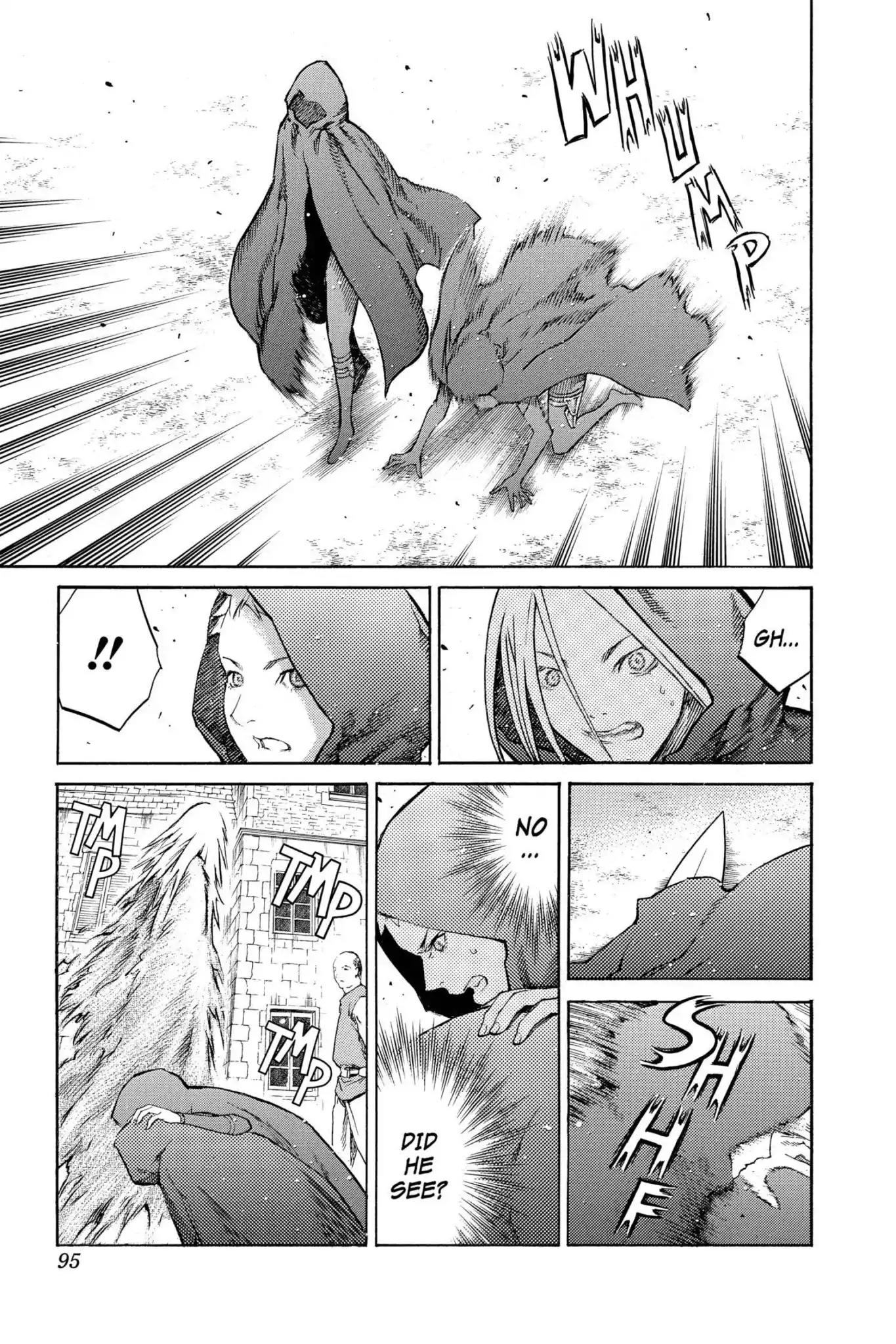Claymore Chapter 86 page 24 - Chapter 86: Vol.16 Scene 86: The Lamentation of the Earth, Part 4