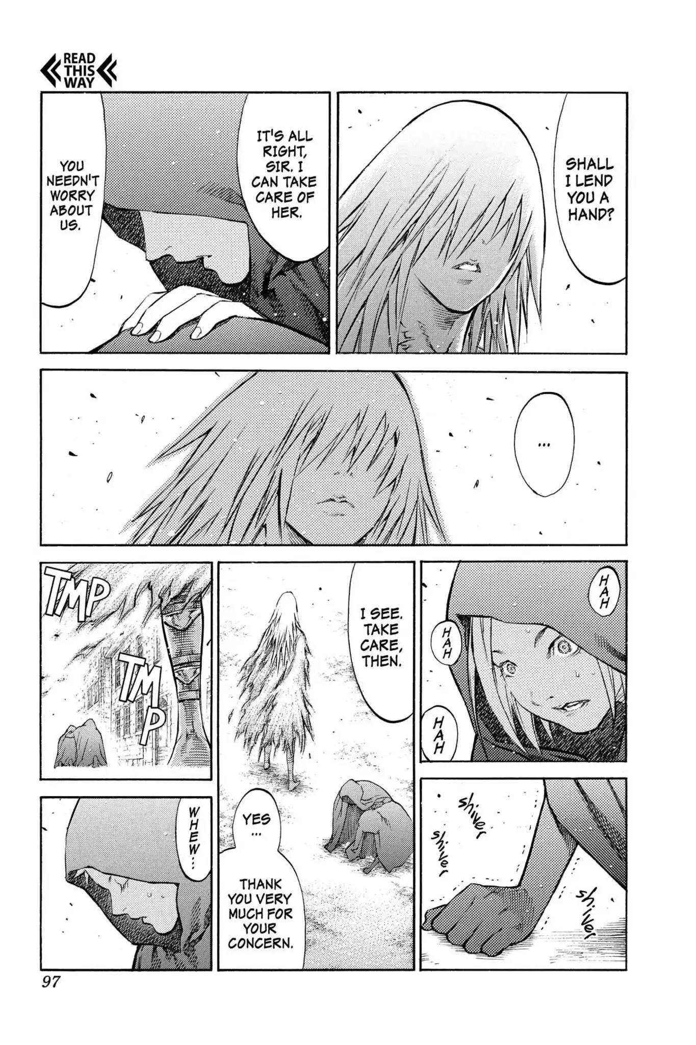 Claymore Chapter 86 page 26 - Chapter 86: Vol.16 Scene 86: The Lamentation of the Earth, Part 4