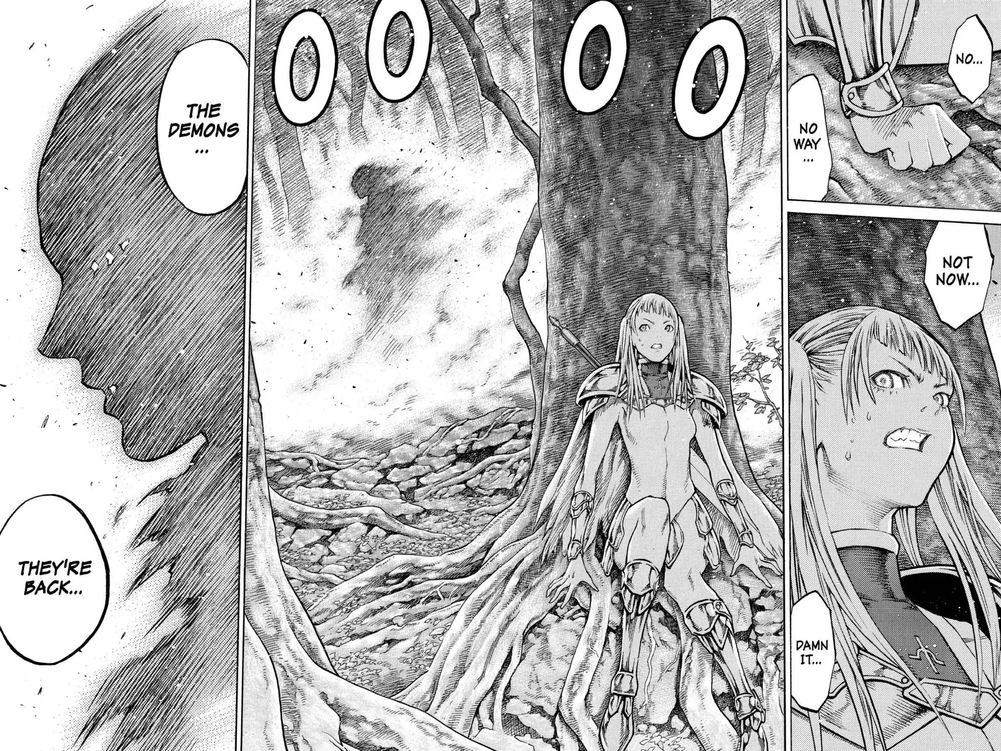 Claymore Chapter 86 page 29 - Chapter 86: Vol.16 Scene 86: The Lamentation of the Earth, Part 4