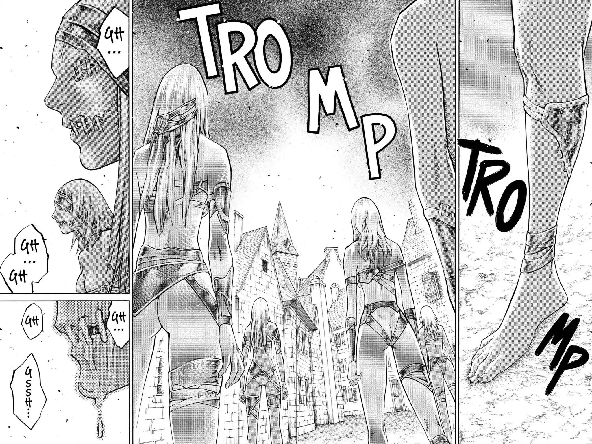 Claymore Chapter 87 page 21 - Chapter 87: Vol.16 Scene 87: The Lamentation of the Earth, Part 5